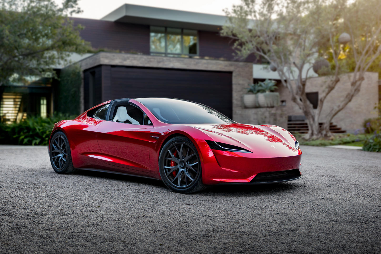 Tesla Roadster Sport Wallpapers