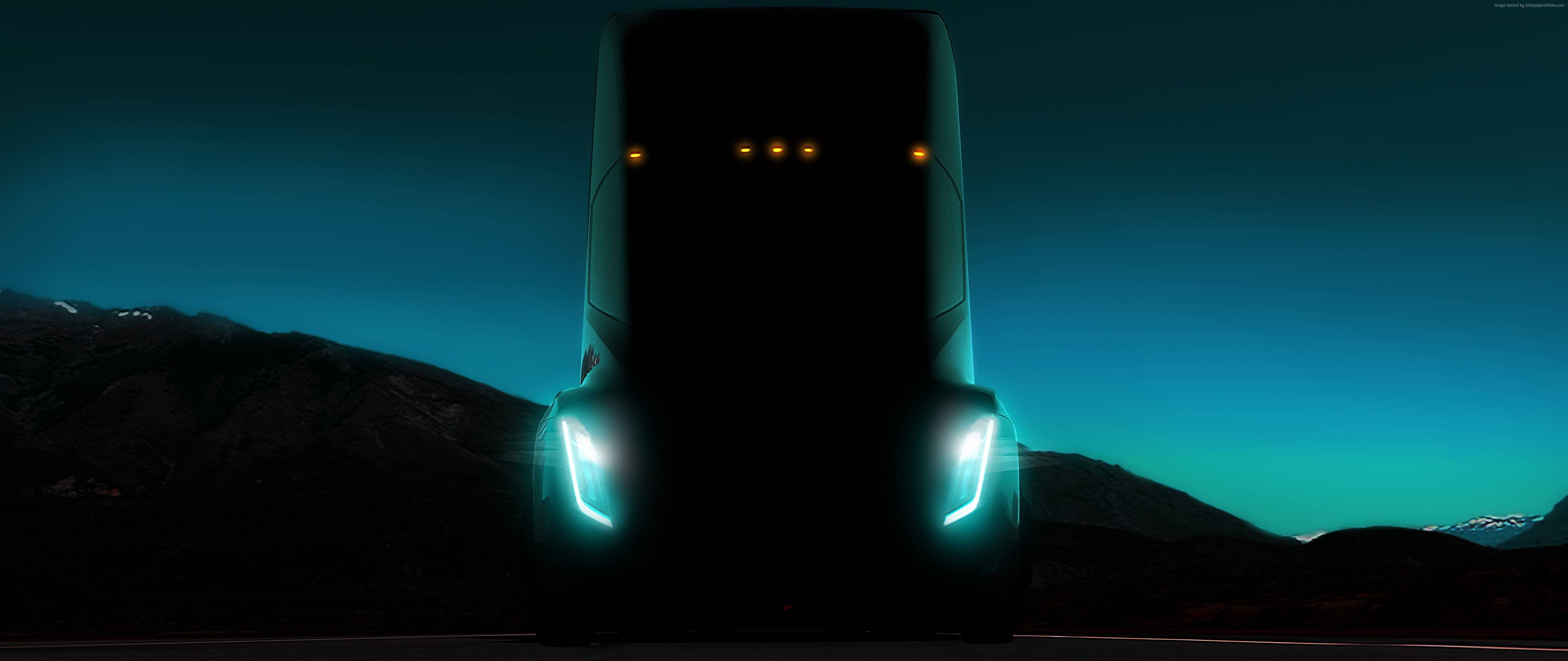 Tesla Semi Truck Wallpapers