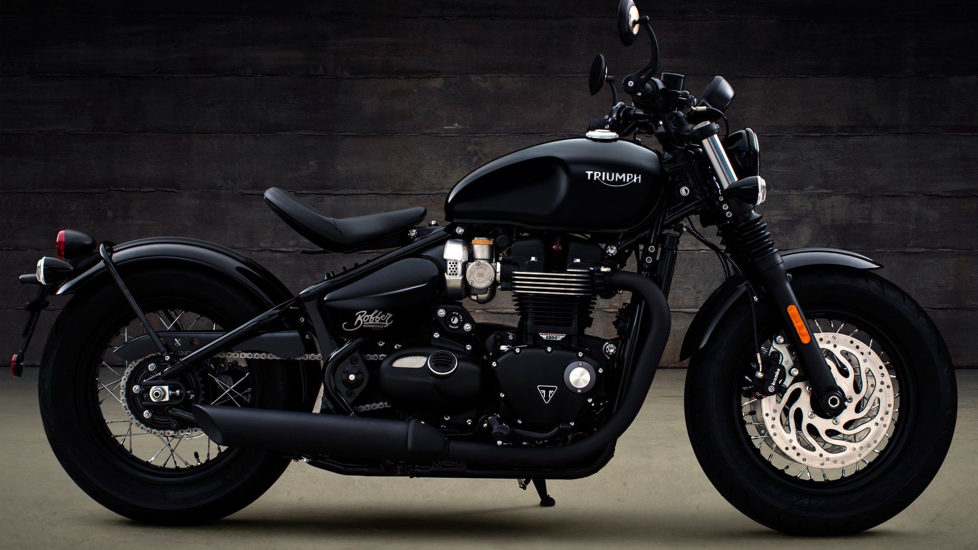 Triumph Thunderbird Cafe Racer Wallpapers