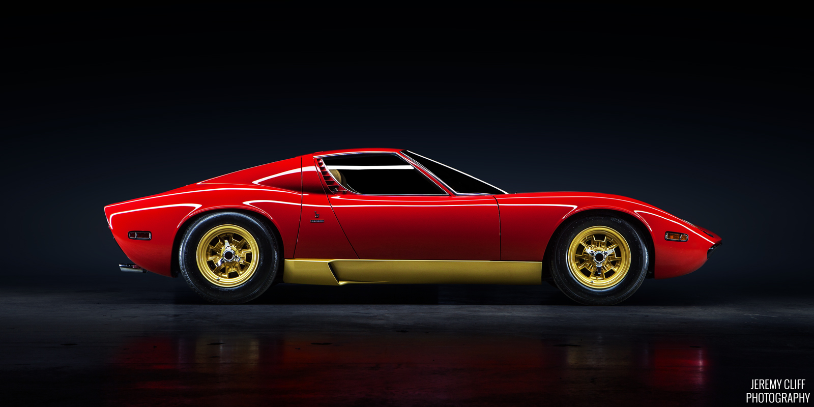 Vectorized Lamborghini Miura Wallpapers