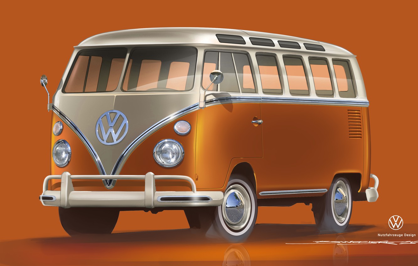 Volkswagen E-Bulli Wallpapers