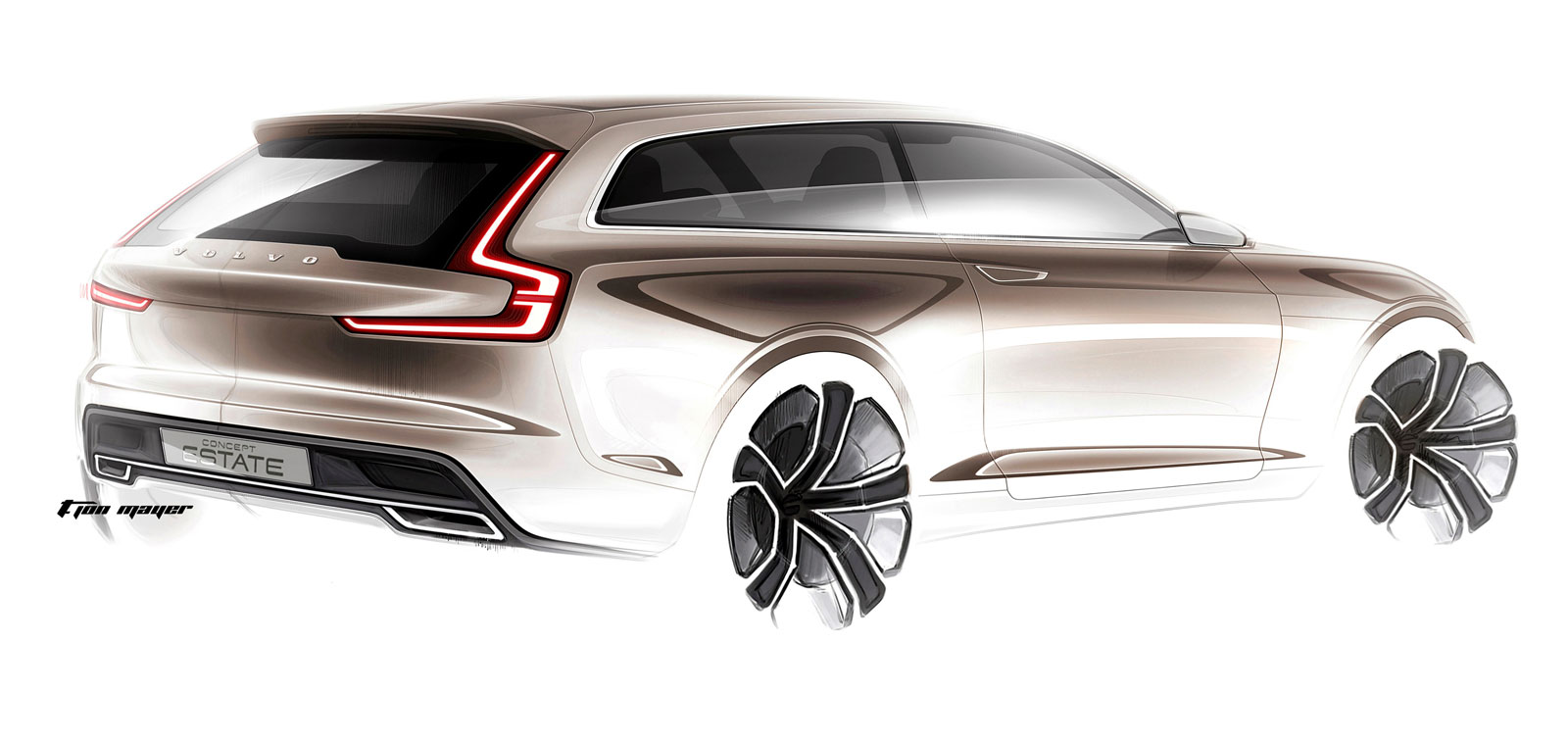 Volvo Estate Concept Wallpapers