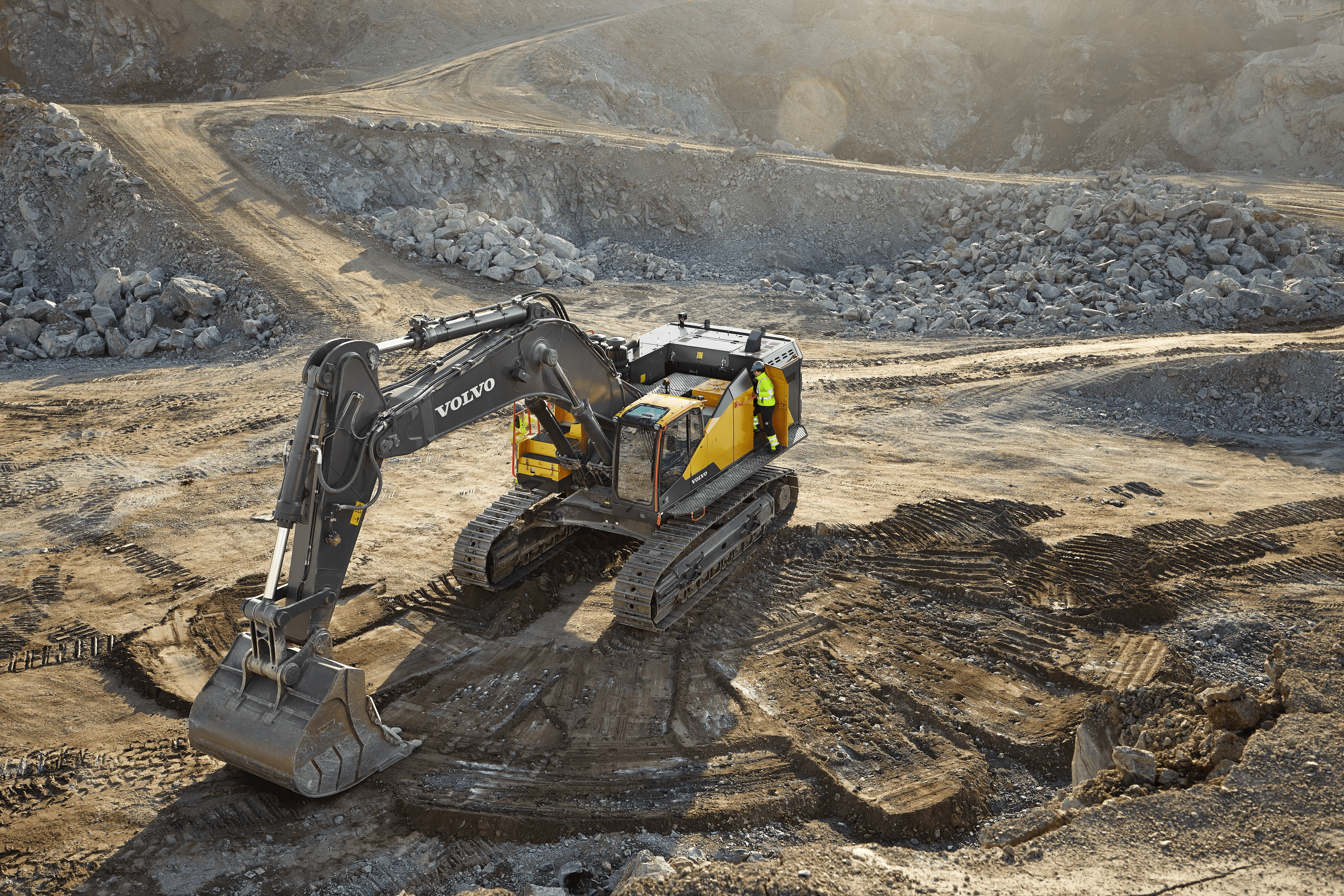 Volvo Excavator Wallpapers