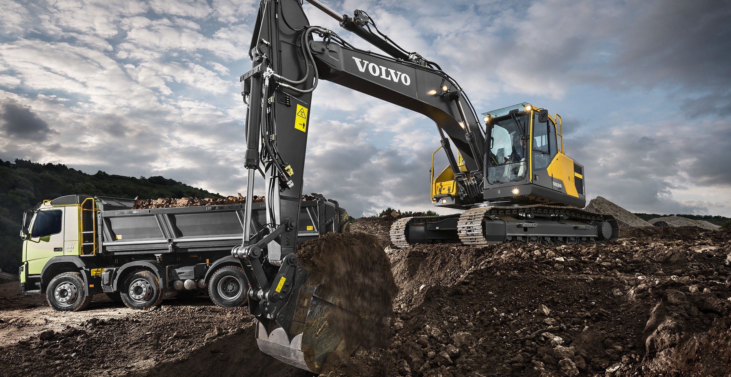 Volvo Excavator Wallpapers