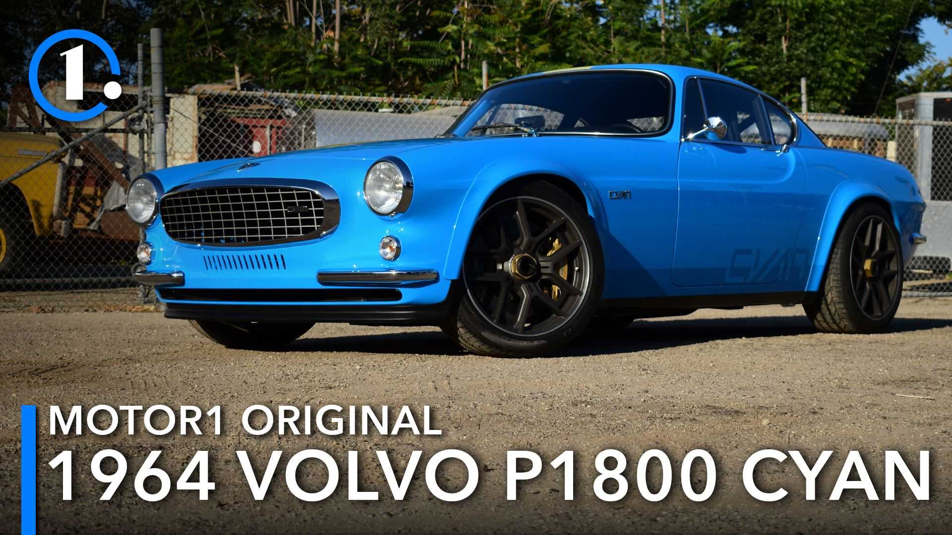 Volvo P1800 Cyan Wallpapers