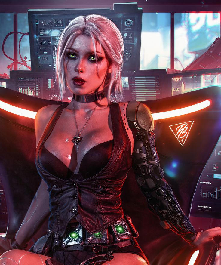 4k Cyberpunk Ciri Fan Wallpapers