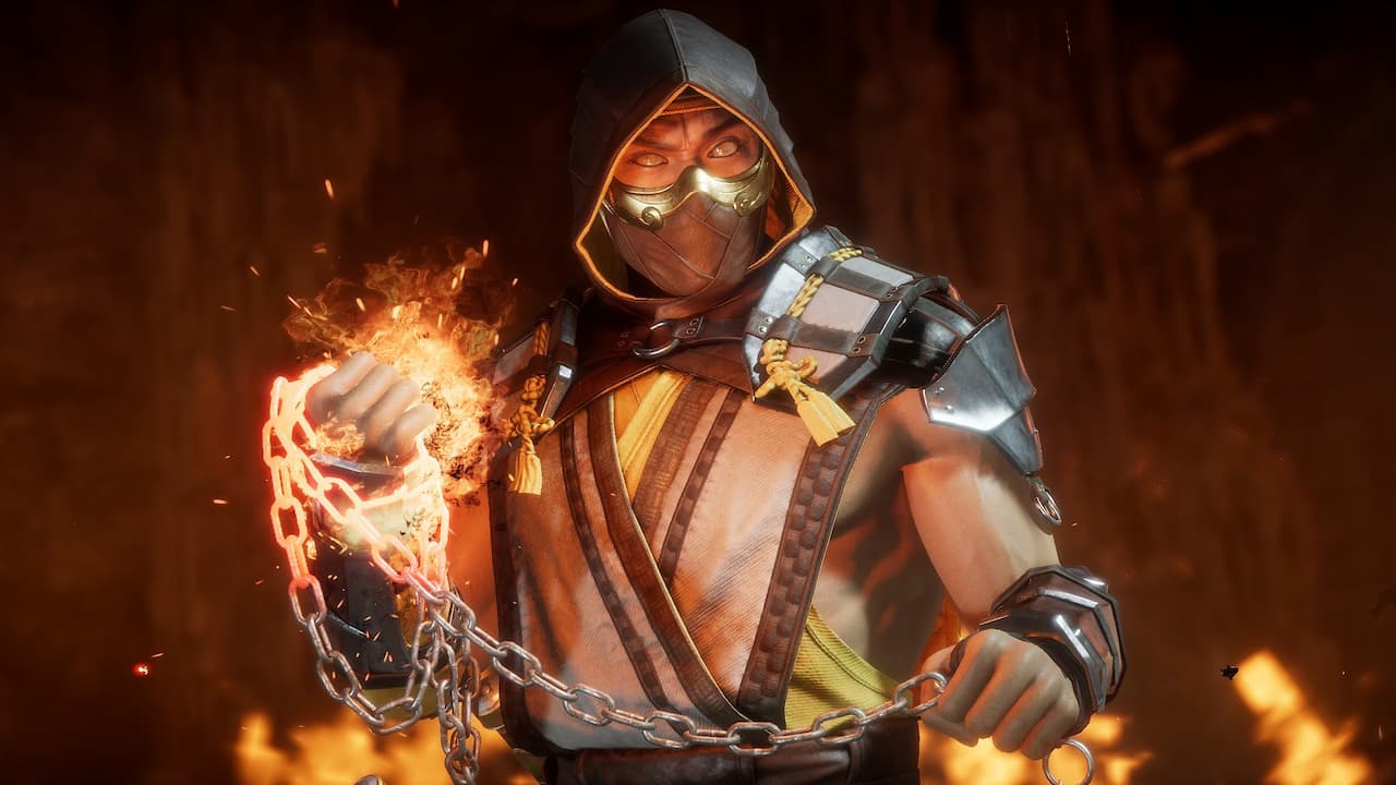 4K Scorpion Mortal Kombat 11 Wallpapers