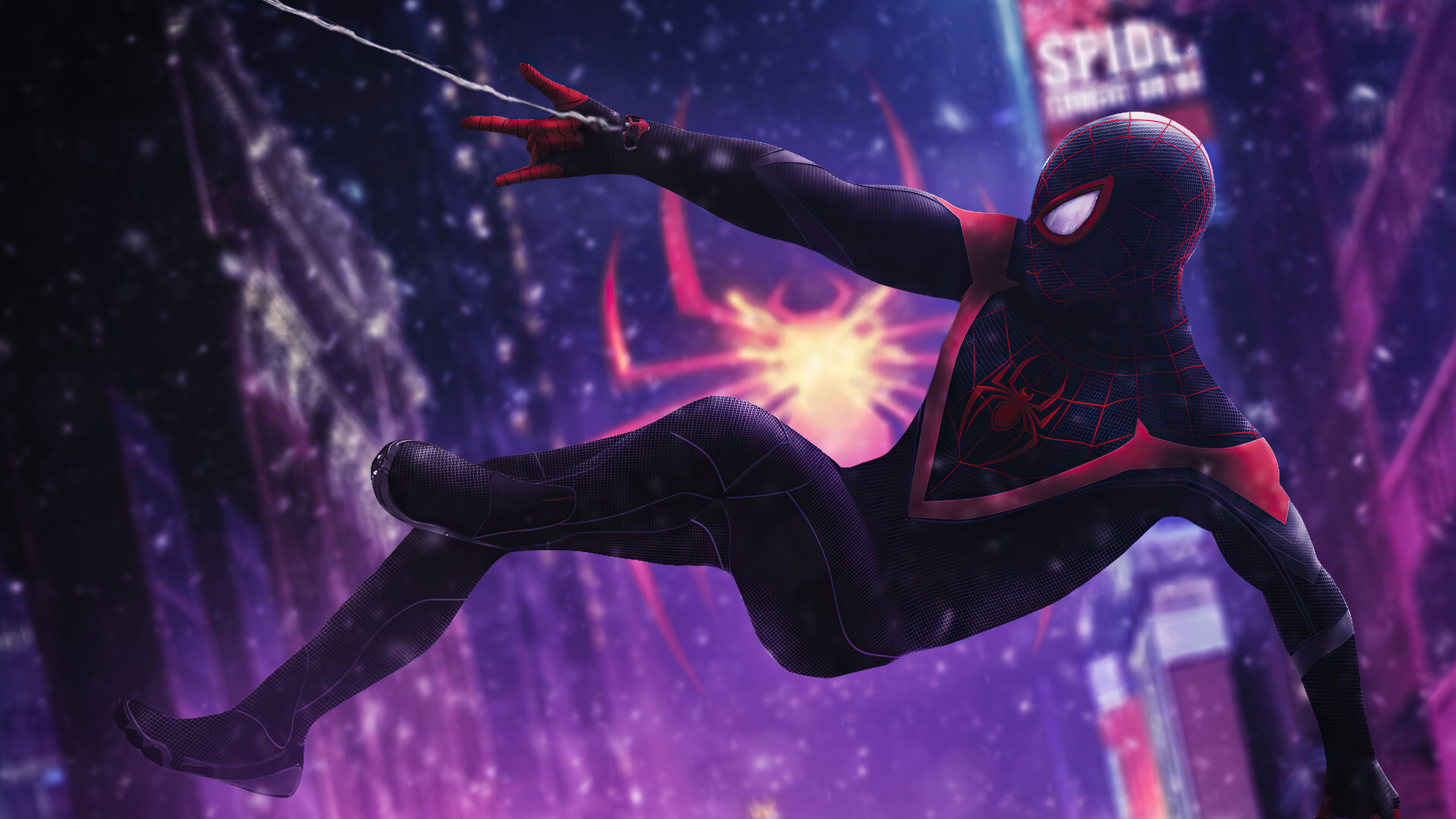 4K Spider-Man Miles Morales 2020 Wallpapers