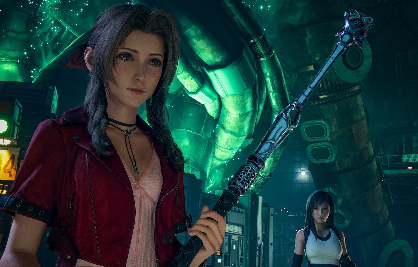 Aerith Final Fantasy VII Remake Wallpapers