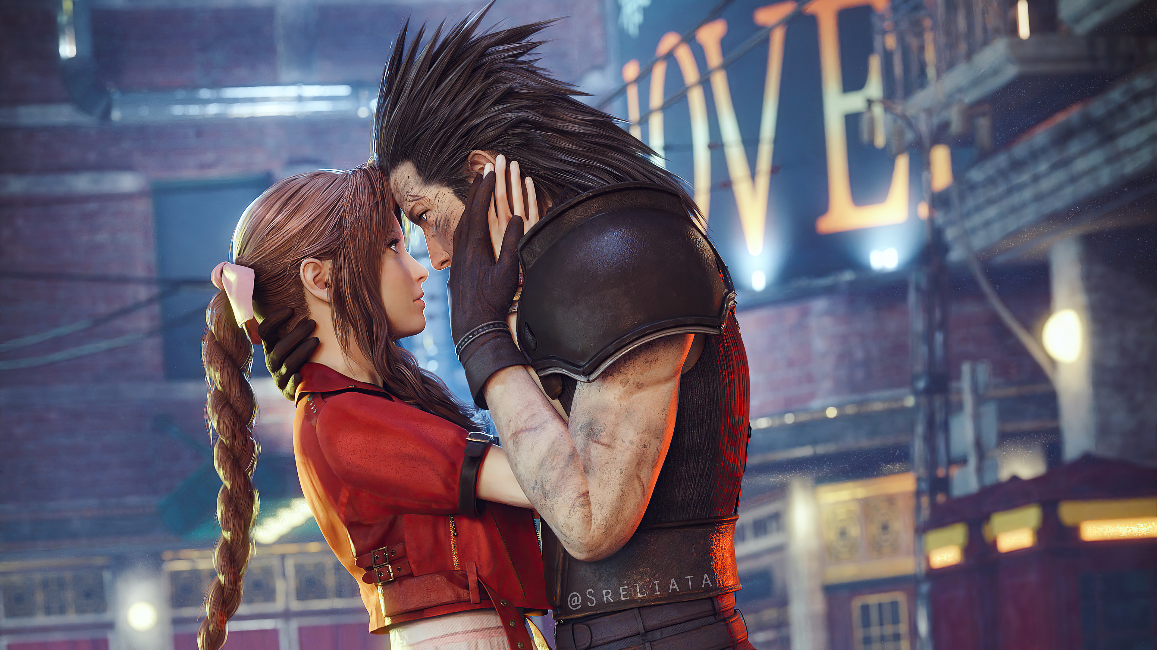 Aerith Final Fantasy VII Remake Wallpapers