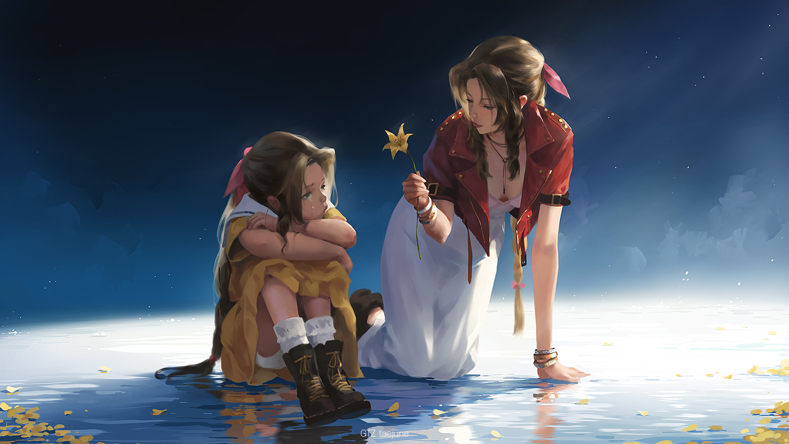 Aerith Final Fantasy VII Remake Wallpapers