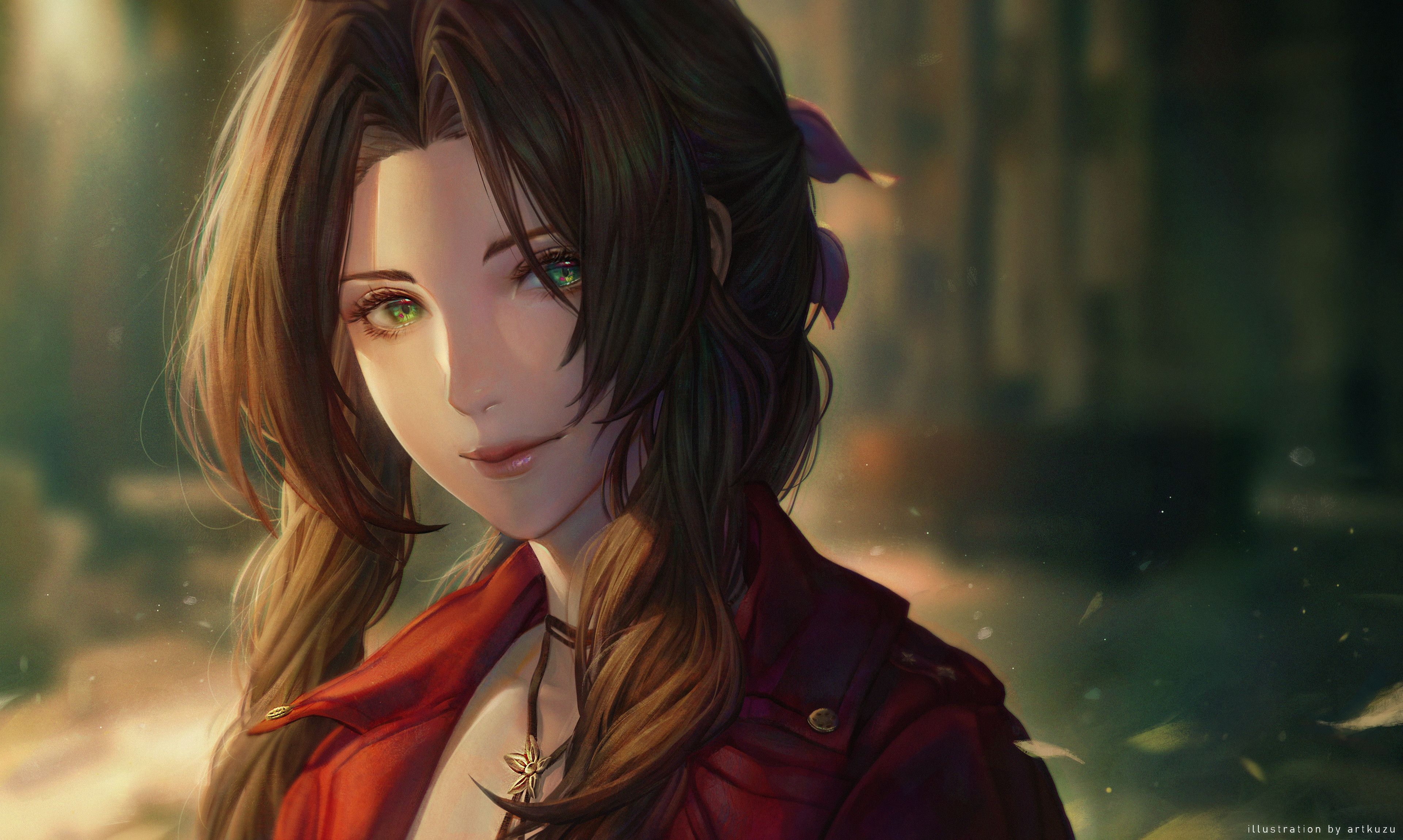 Aerith Final Fantasy VII Remake Wallpapers