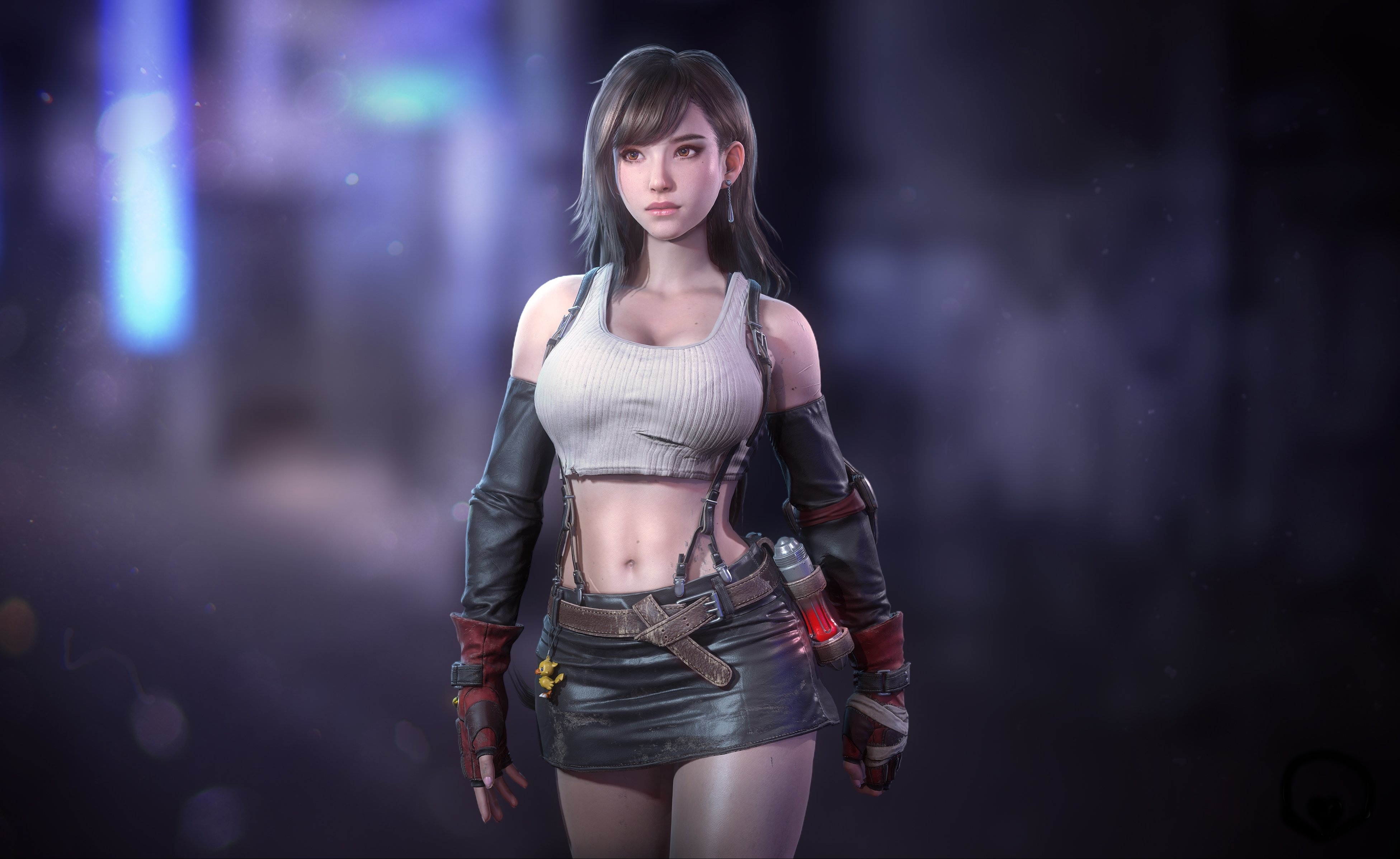 Aerith Gainsborough and Tifa Lockhart FF Remake Wallpapers