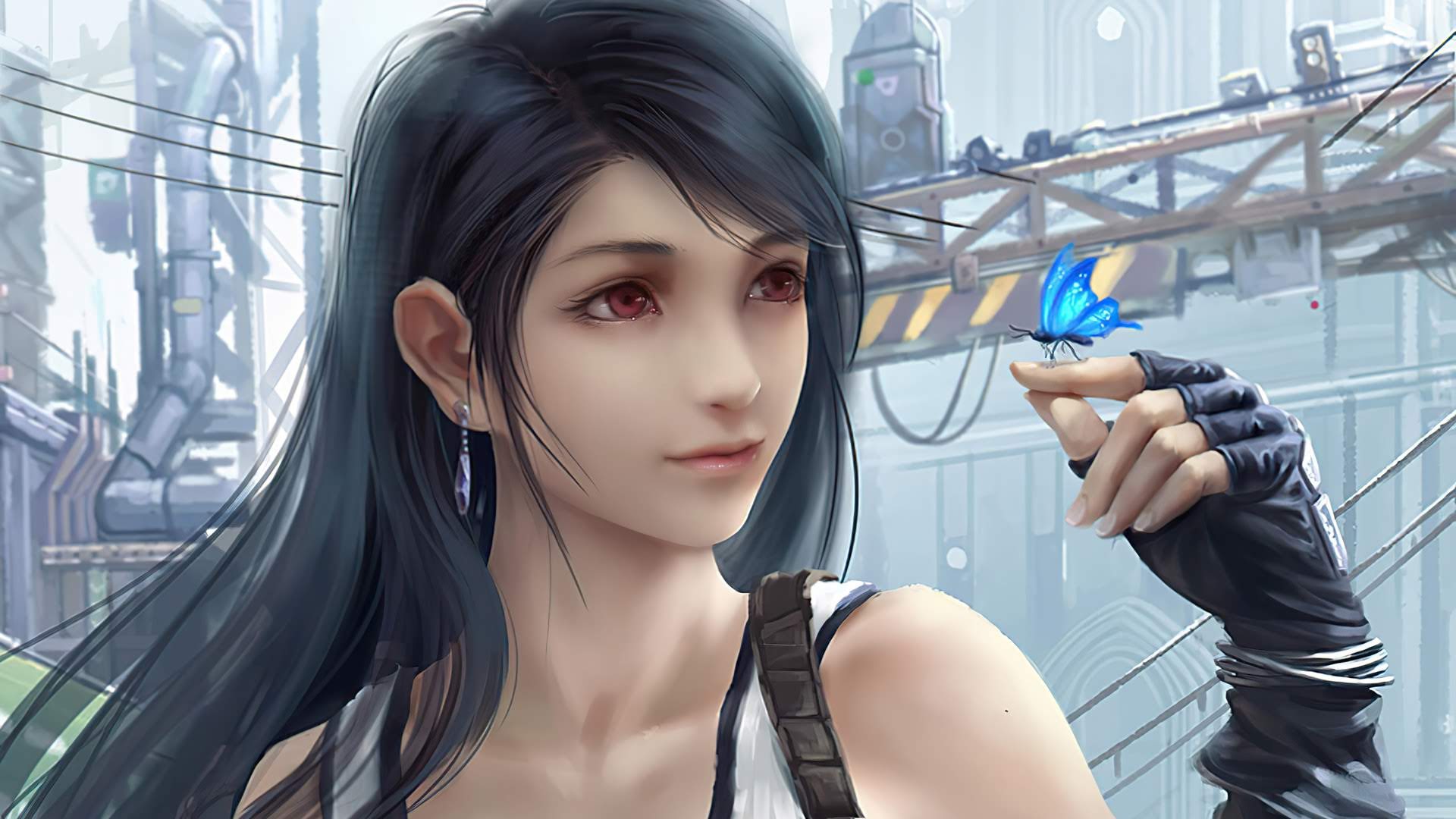 Aerith Gainsborough and Tifa Lockhart FF Remake Wallpapers