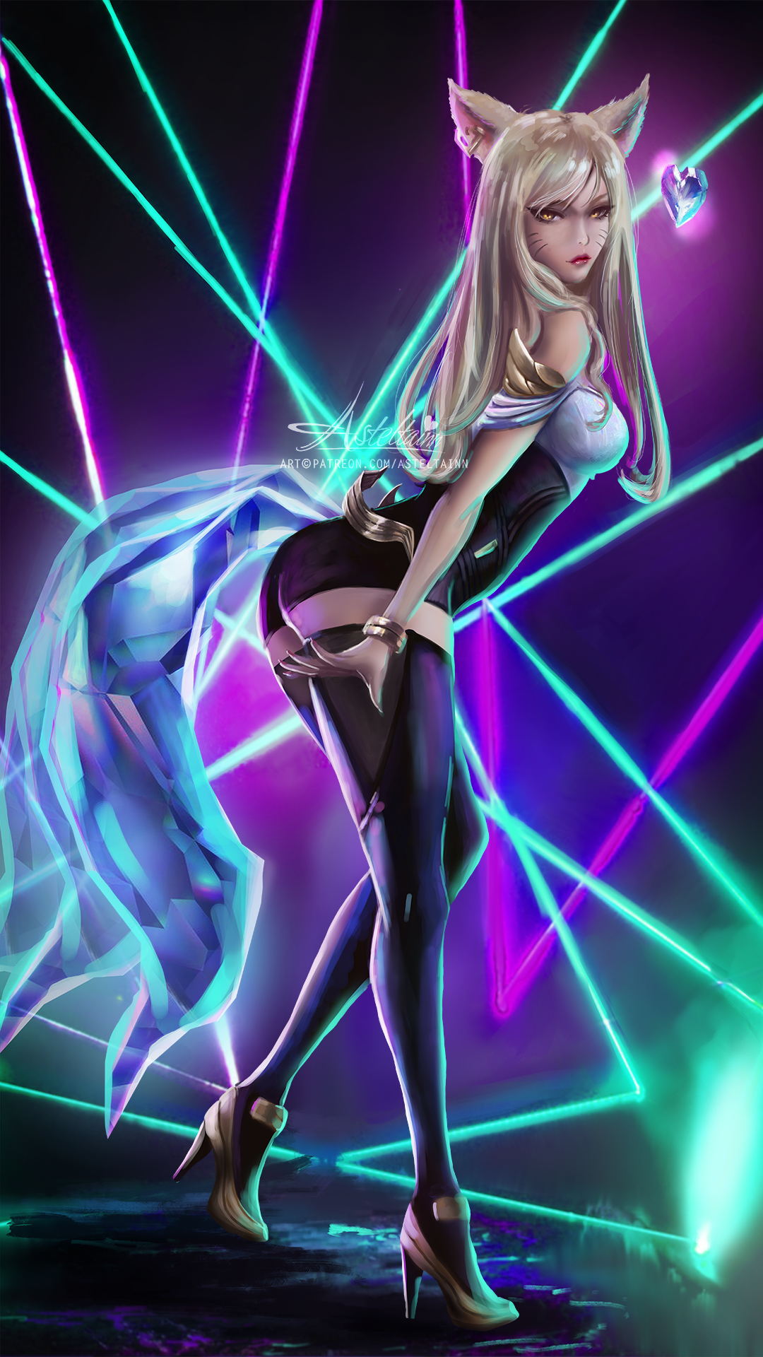 Ahri 8K K/DA League Of Legends Wallpapers