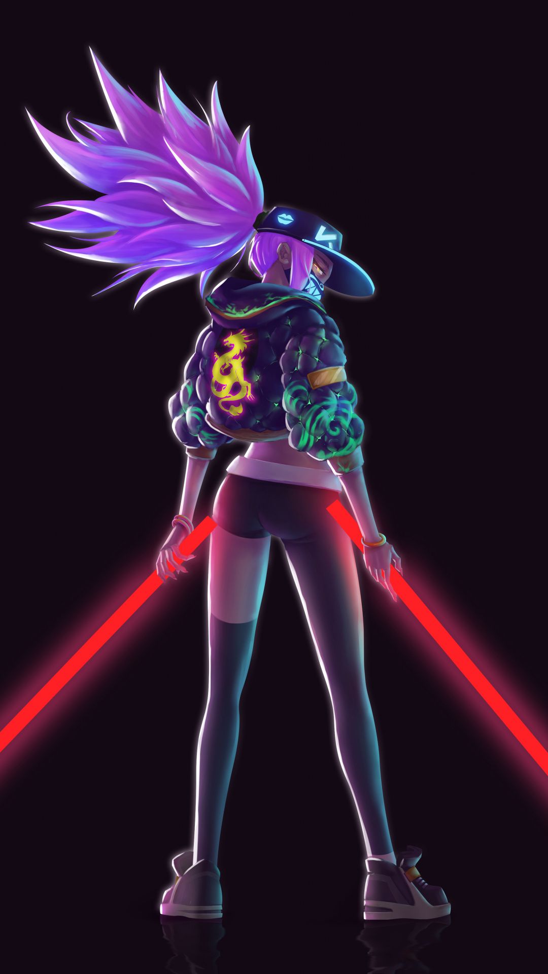 Akali 8K K/DA League Of Legends Wallpapers