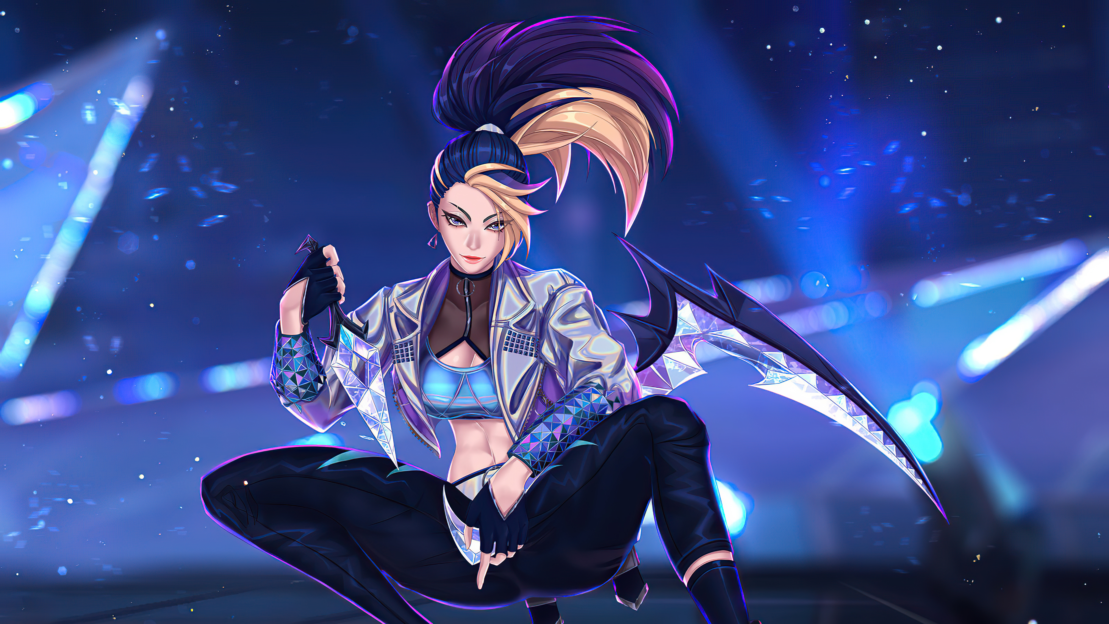 Akali 8K K/DA League Of Legends Wallpapers