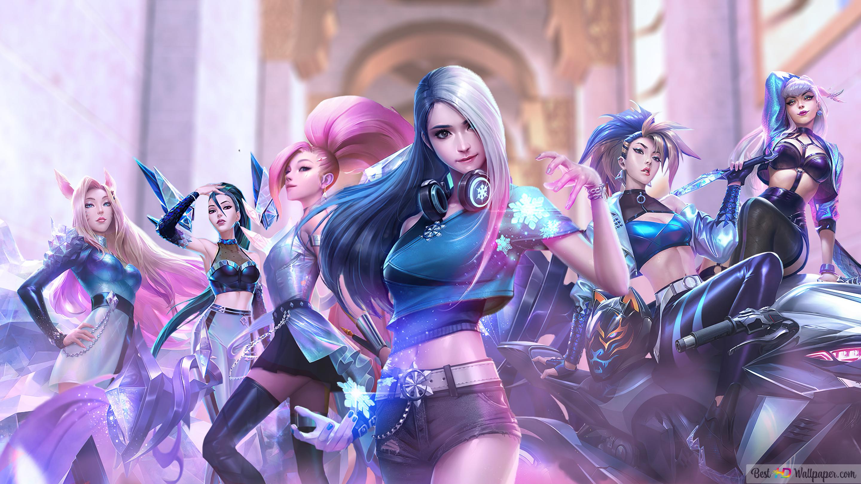 Akali and Seraphine League Of Legends Wallpapers