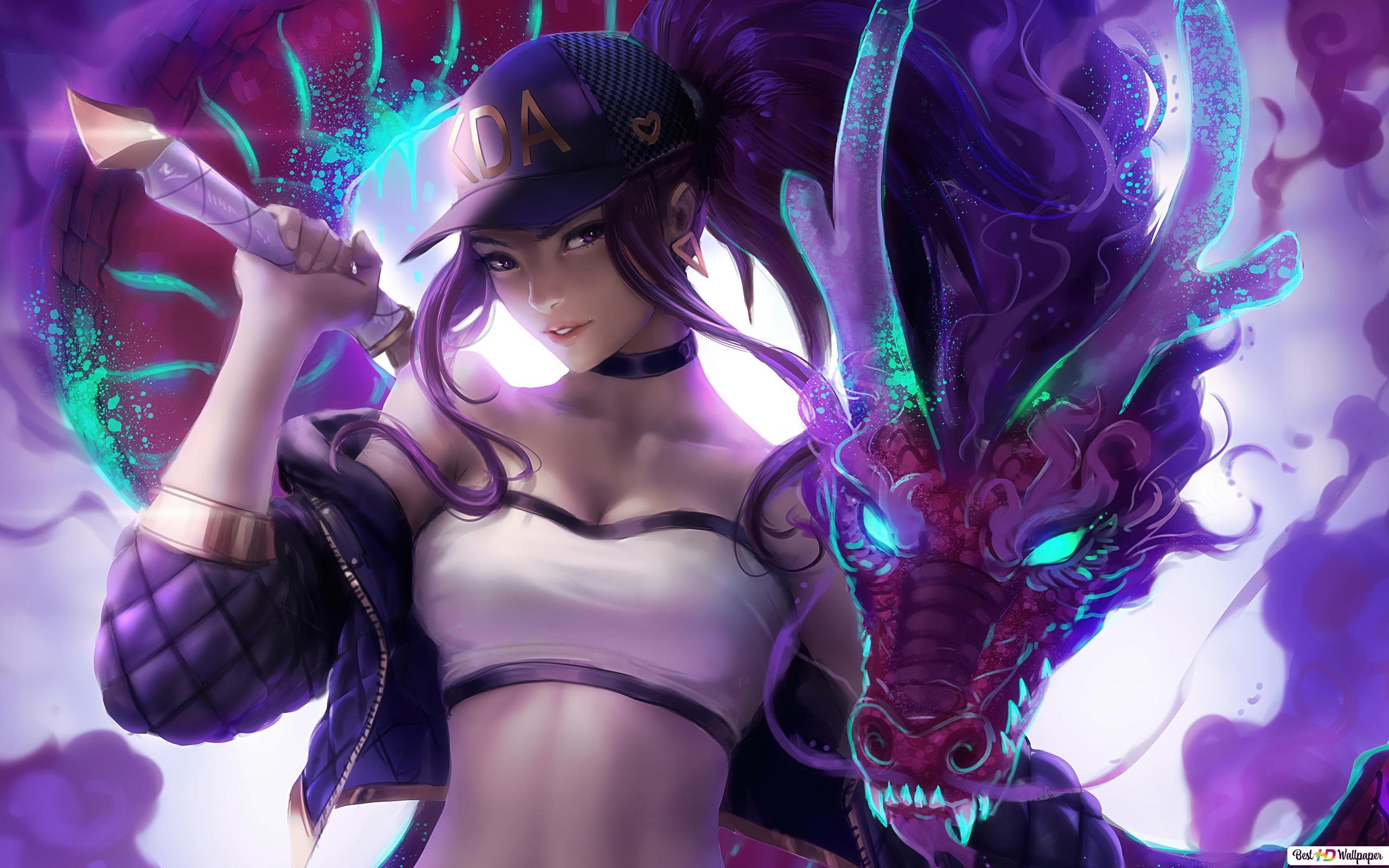 Akali and Seraphine League Of Legends Wallpapers