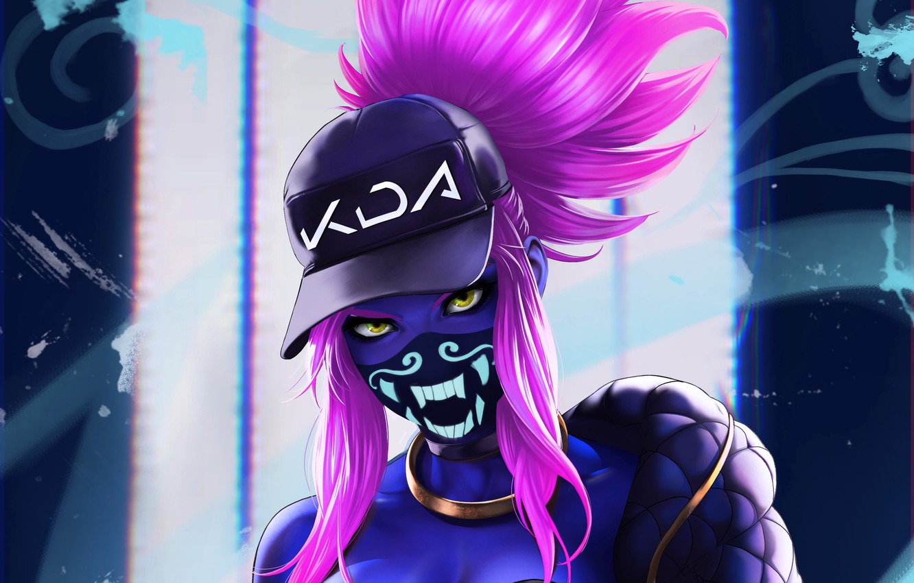 Akali League Of Legends KDA Wallpapers