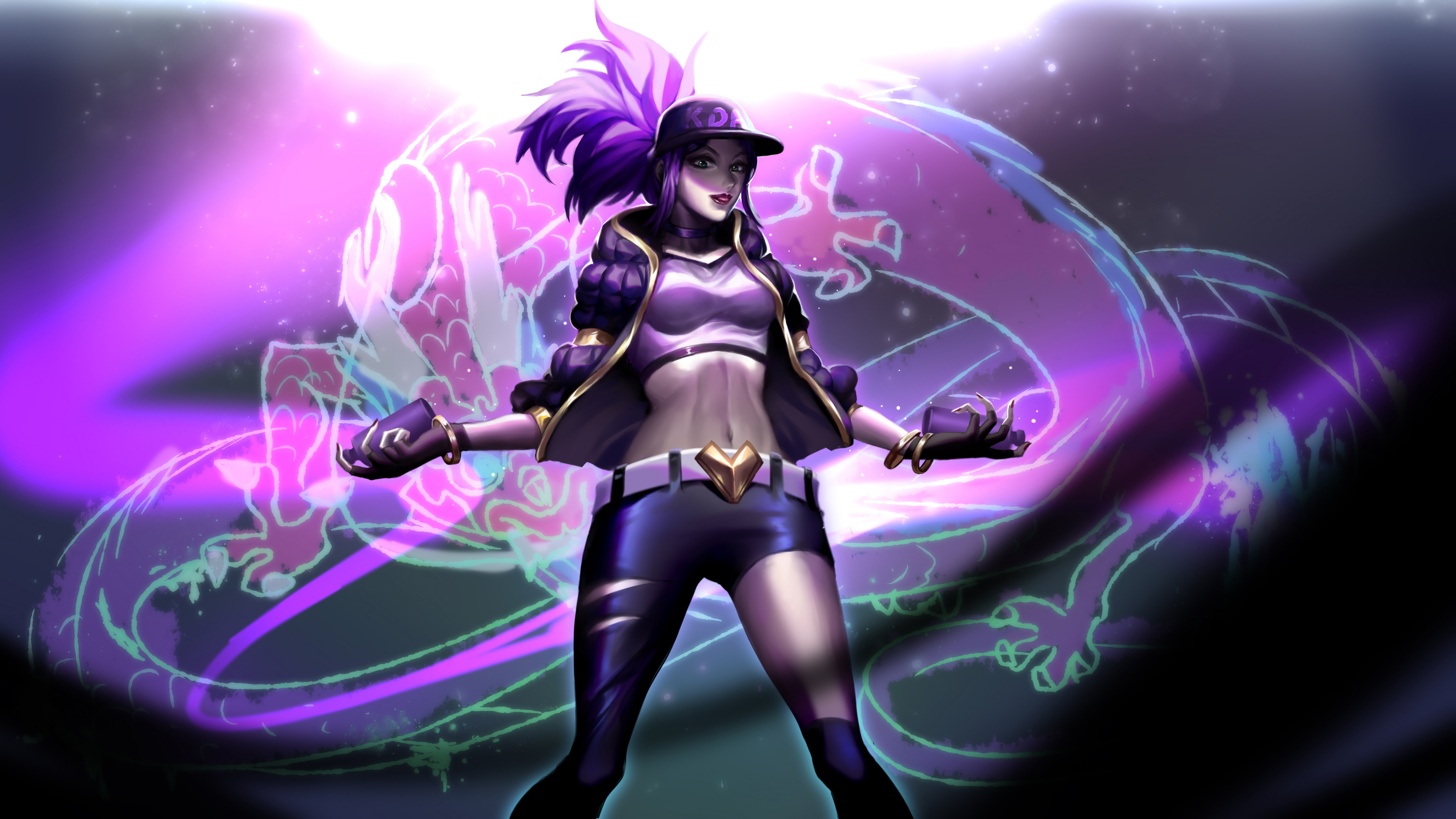 Akali League Of Legends KDA Wallpapers