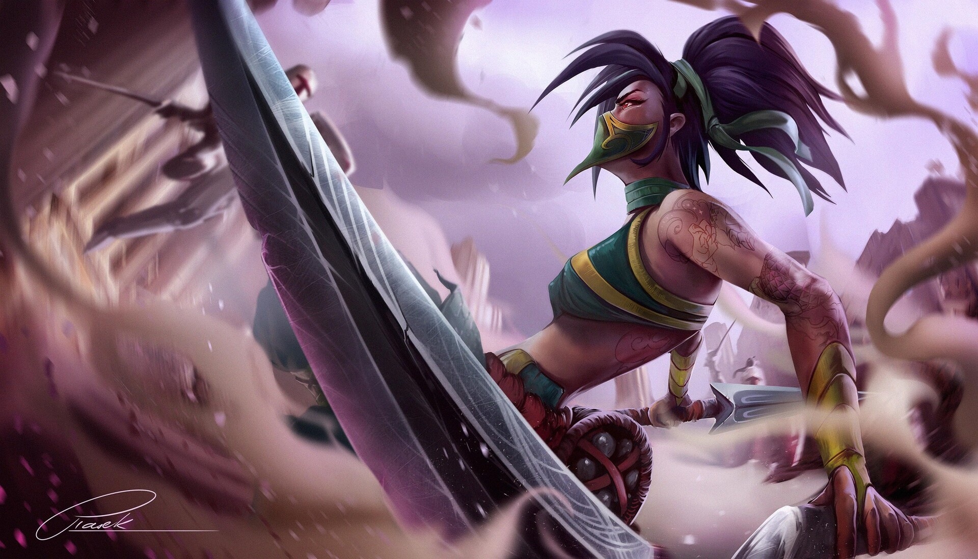 Akali New League Of Legends Wallpapers