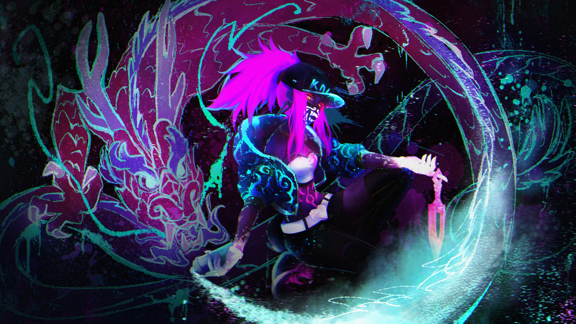 Akali New League Of Legends Wallpapers