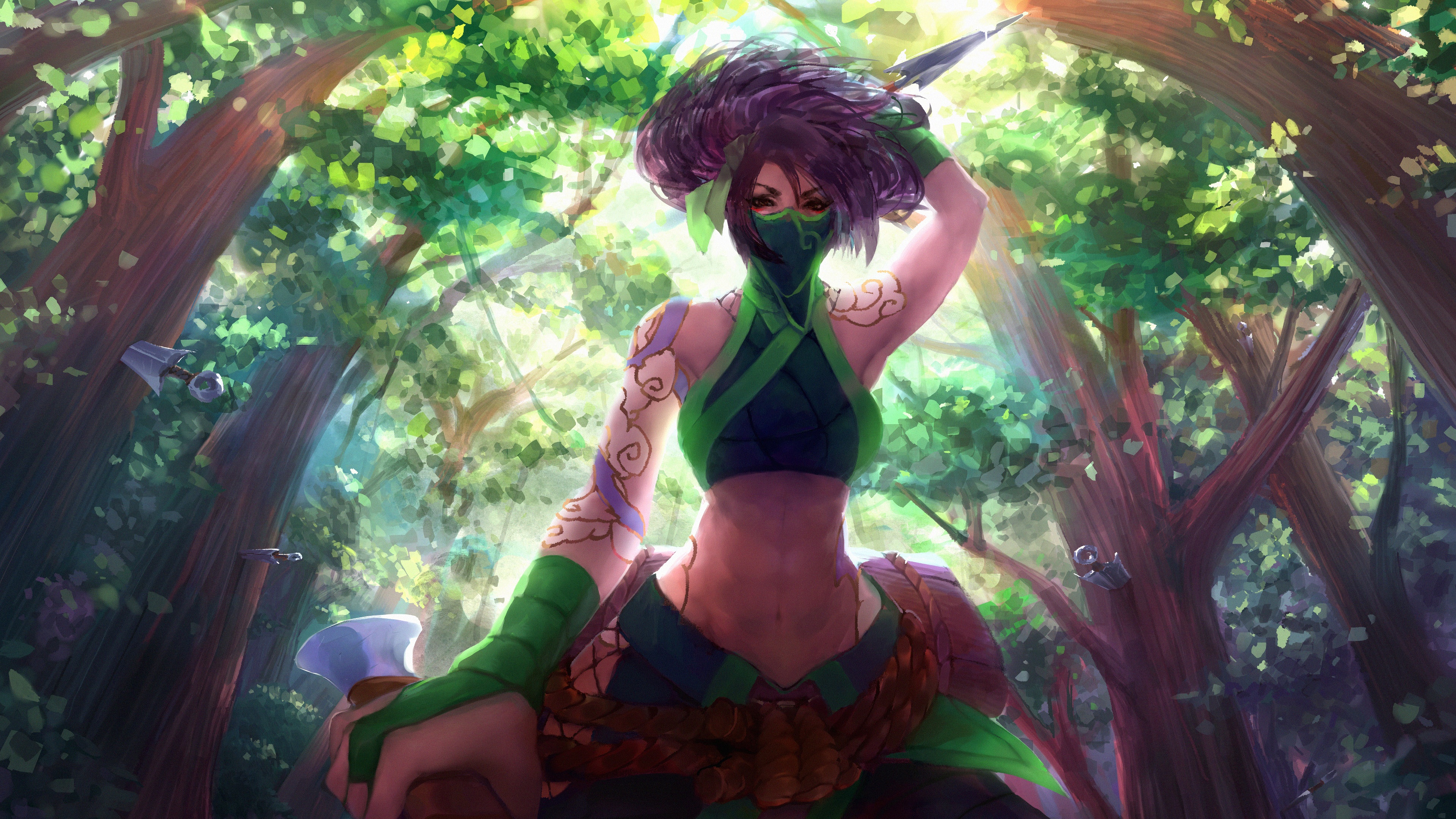 Akali New League Of Legends Wallpapers