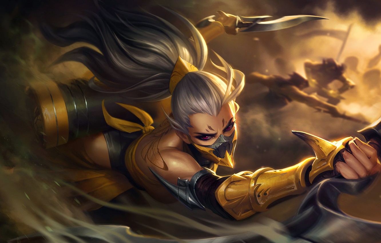 Akali New League Of Legends Wallpapers