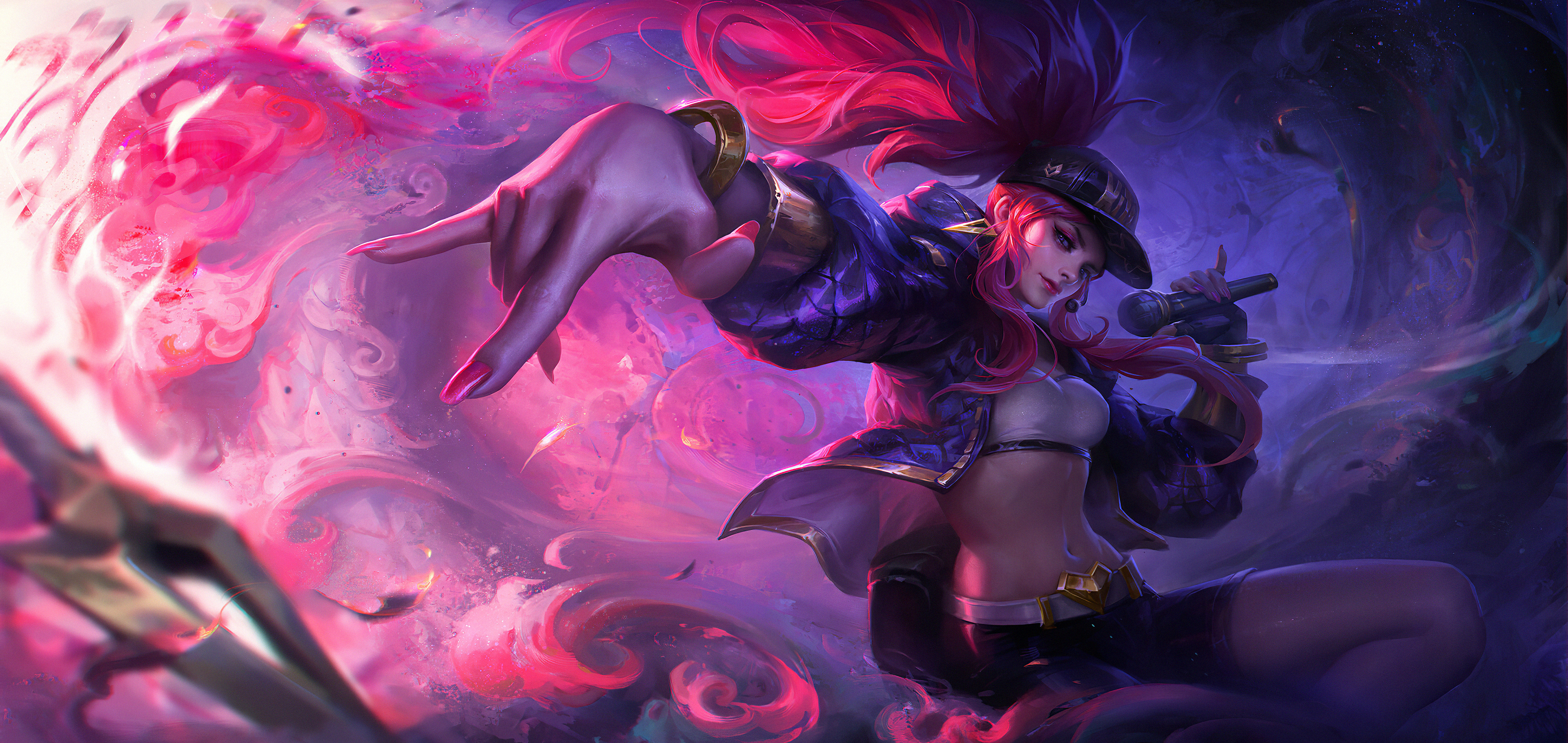 Akali x Ducati K/DA Wallpapers