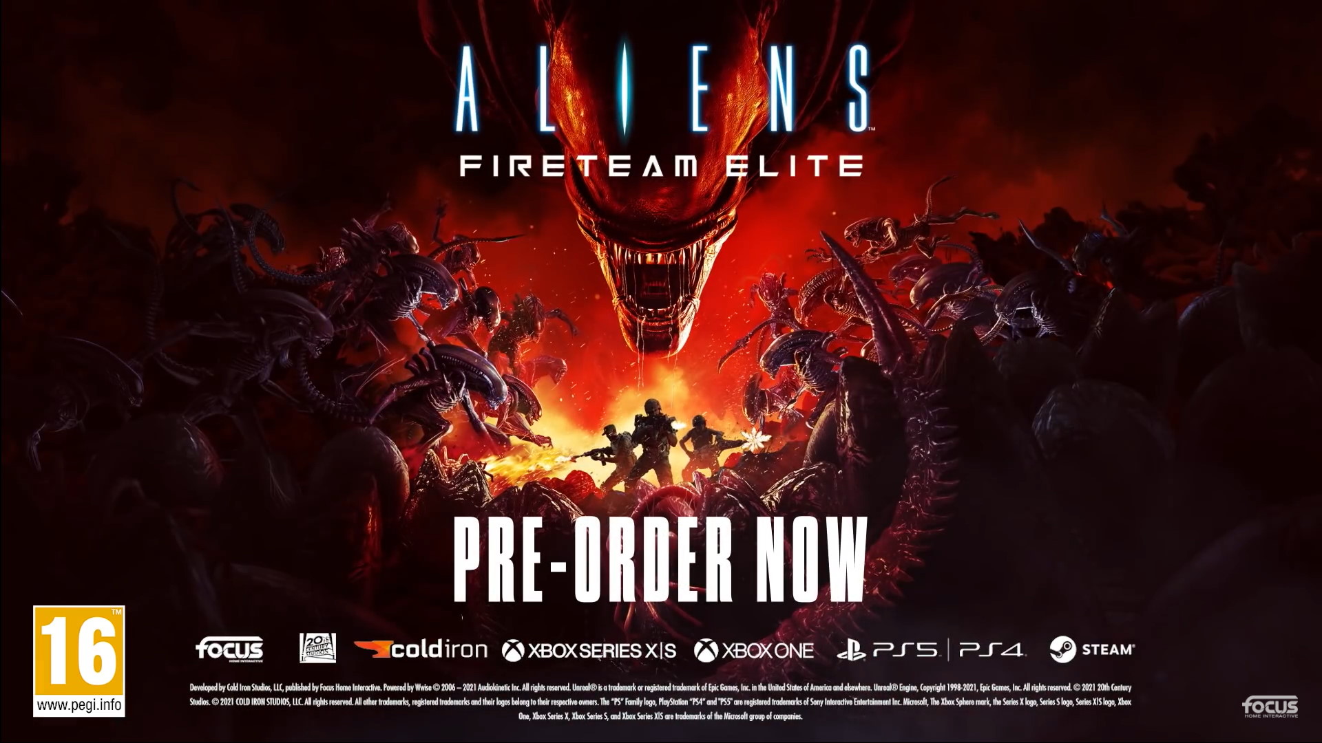 Aliens Fireteam Elite Desktop Wallpapers