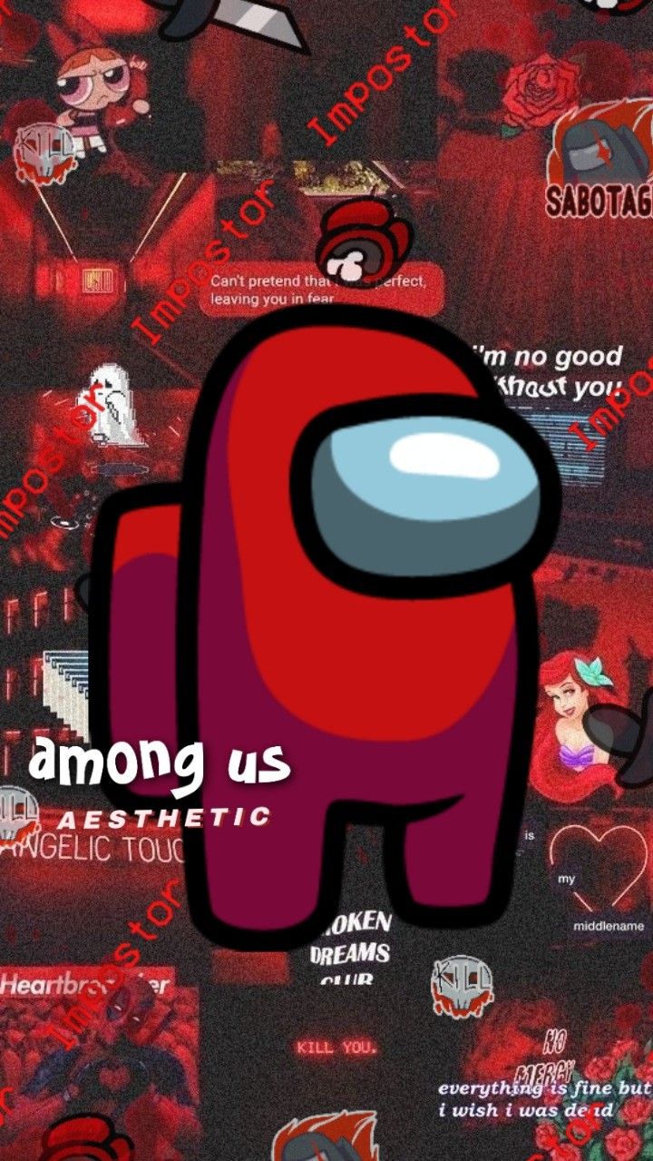 among us wallpaper red Wallpapers