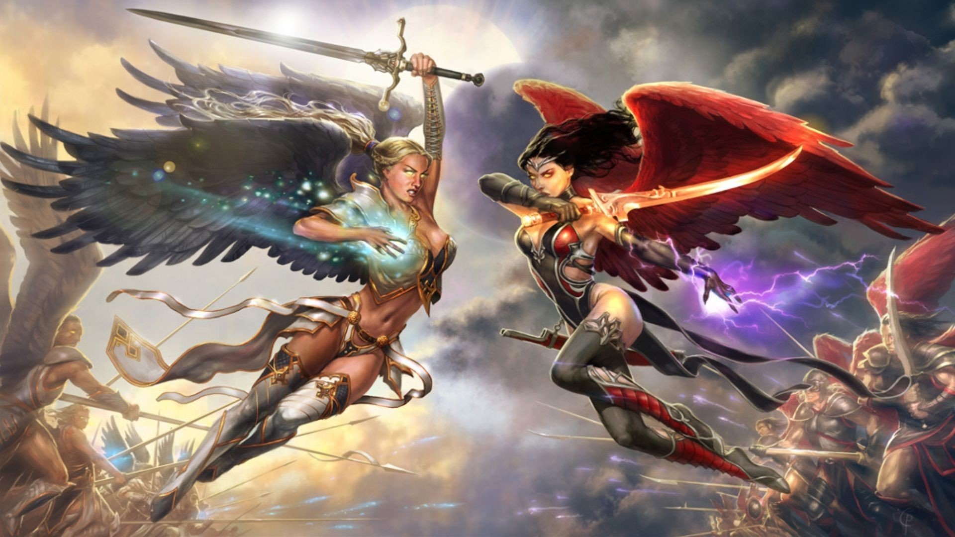 Angel Warrior Magic The Gathering Wallpapers