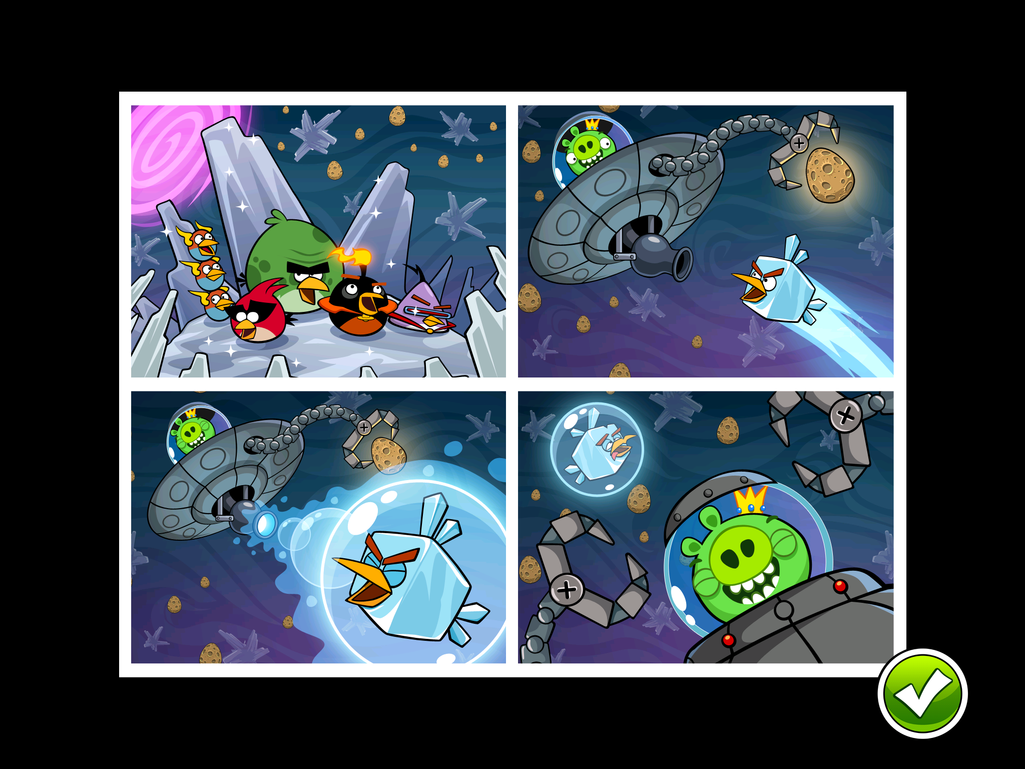 Angry Birds Space Wallpapers