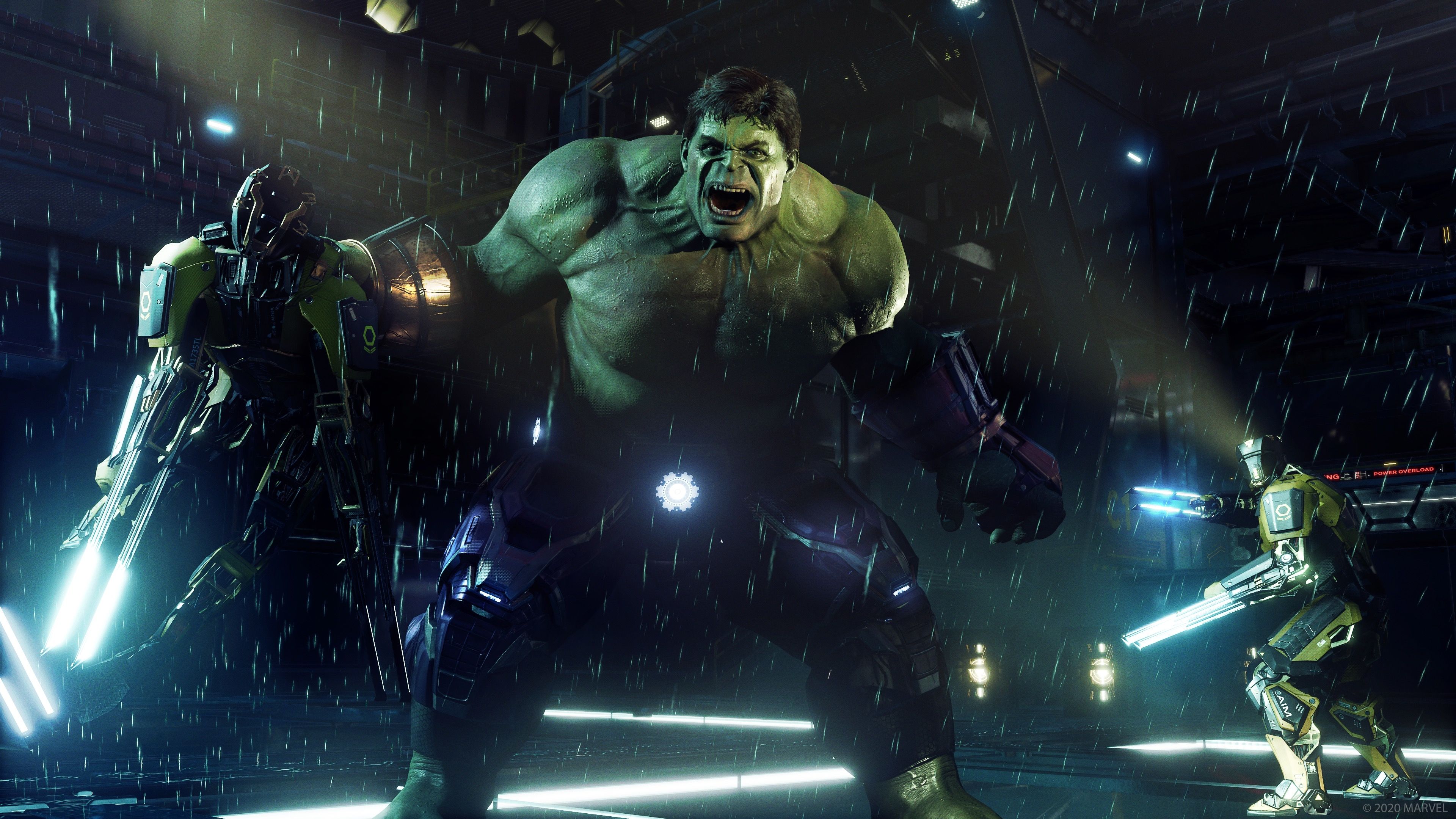 Angry Hulk Marvel's Avengers Wallpapers