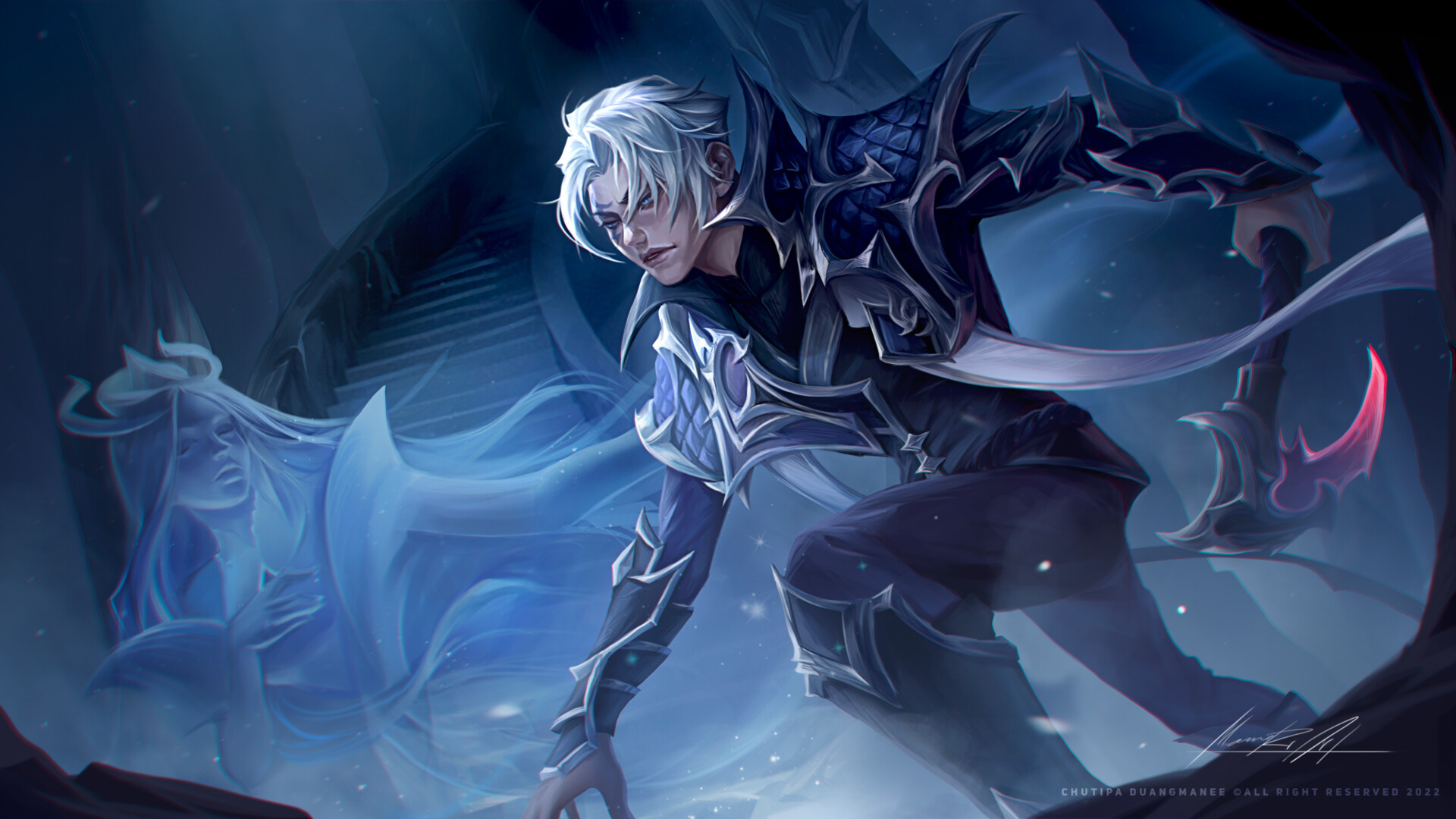 Aphelios 8K League Of Legends Wallpapers