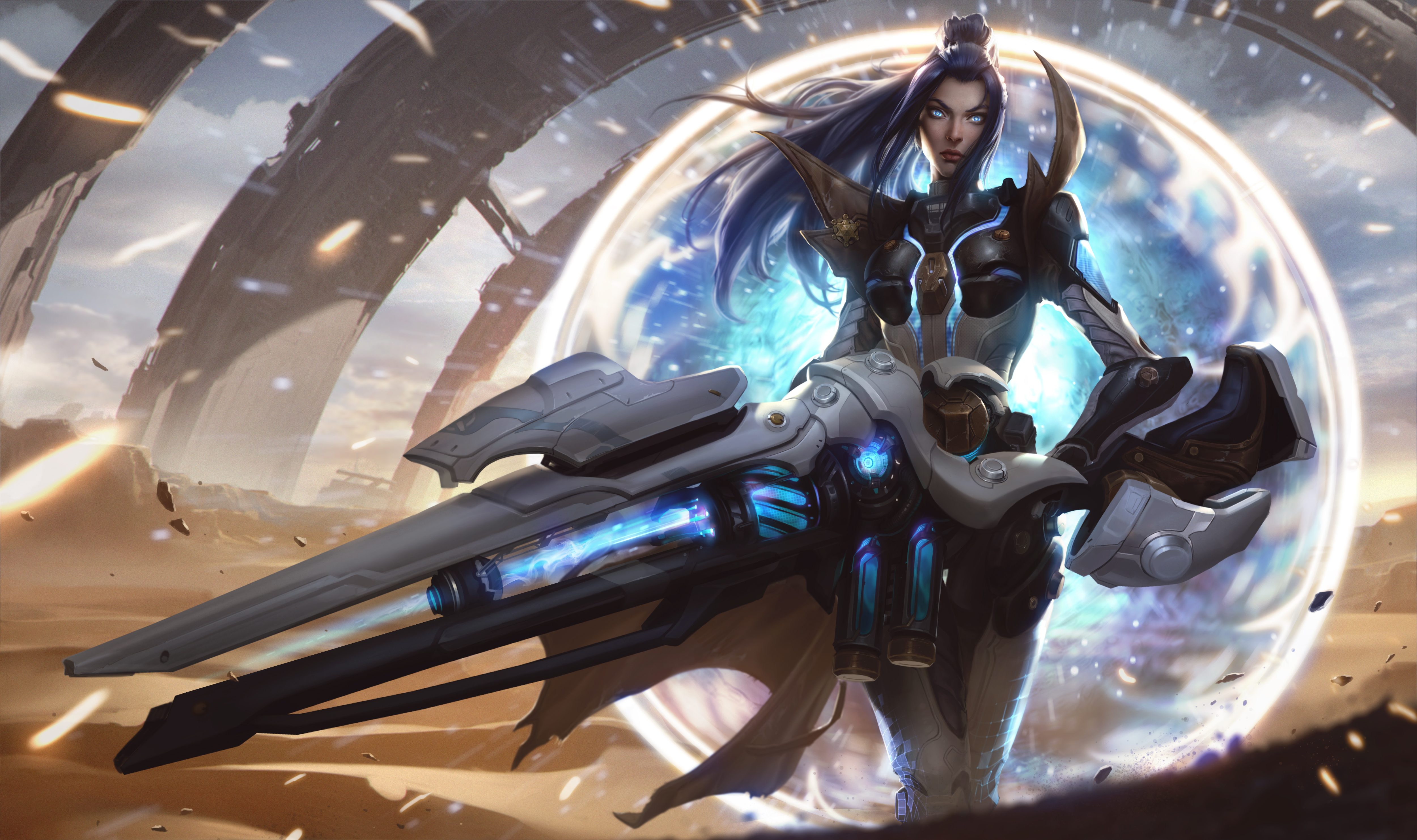 Arcane Caitlyn League of Legends Splash Wallpapers