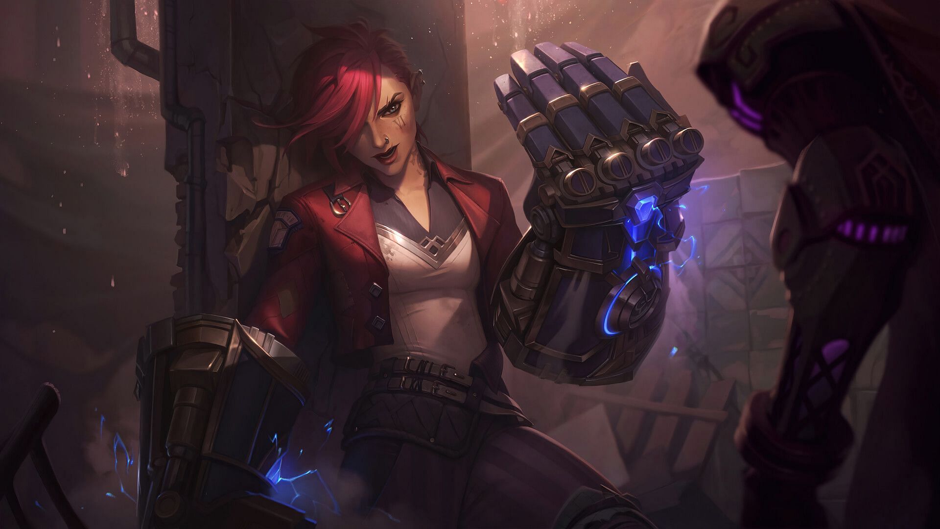 Arcane Caitlyn League of Legends Splash Wallpapers