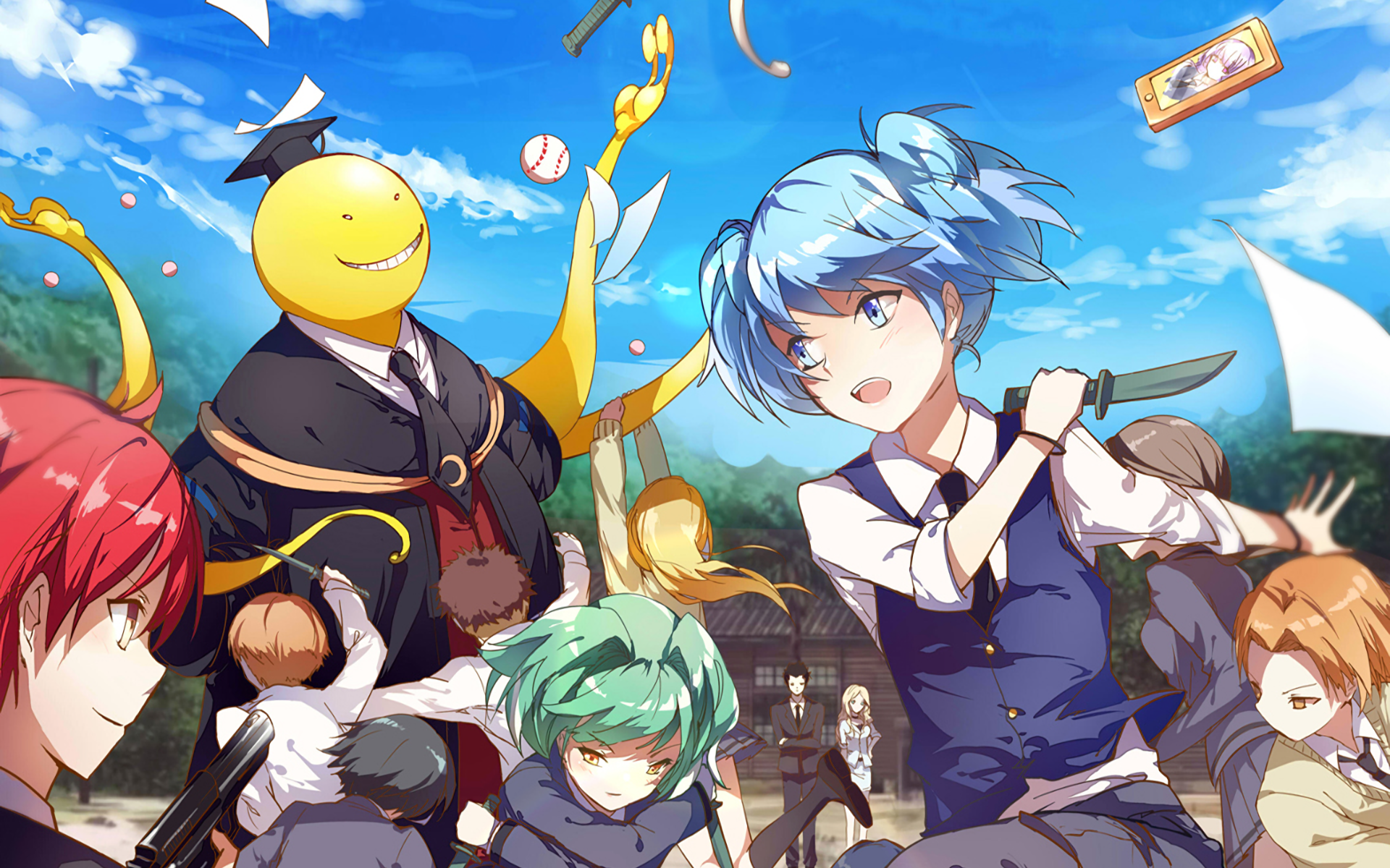 assassination classroom iphone Wallpapers