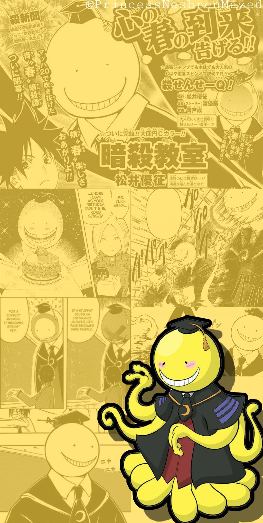 assassination classroom iphone Wallpapers