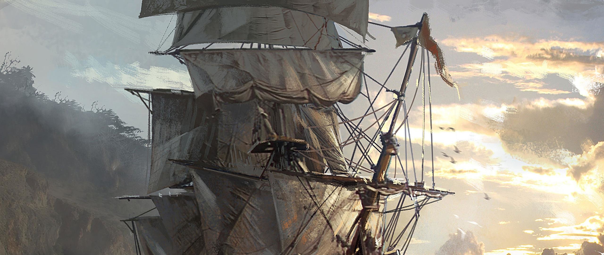 assassins creed 4 black flag ship combat Wallpapers