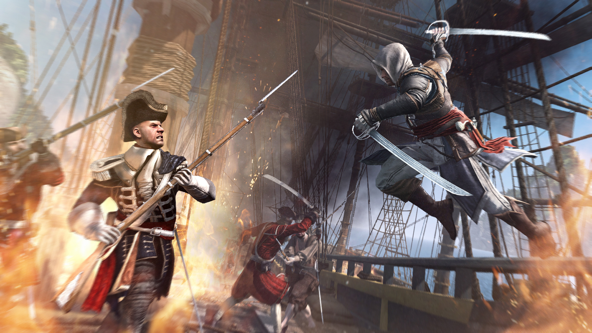 assassins creed 4 black flag ship combat Wallpapers