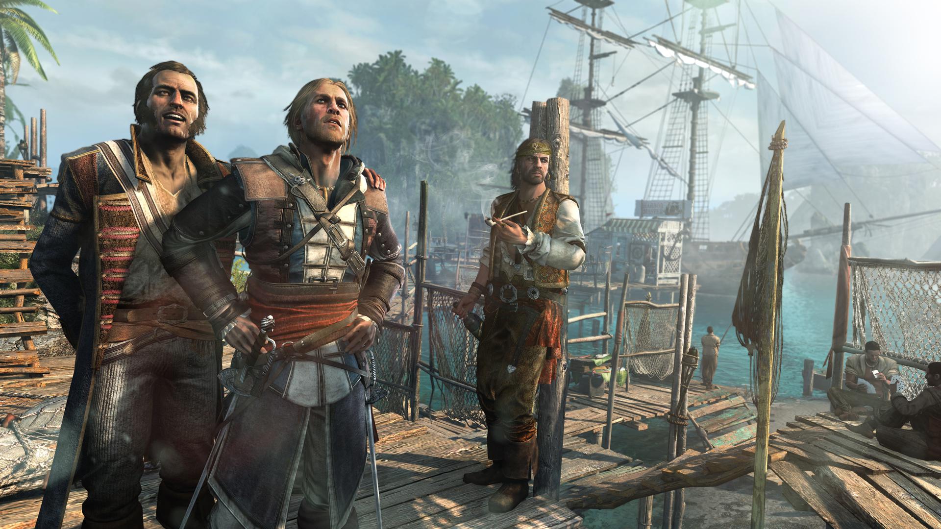 assassins creed 4 black flag ship combat Wallpapers