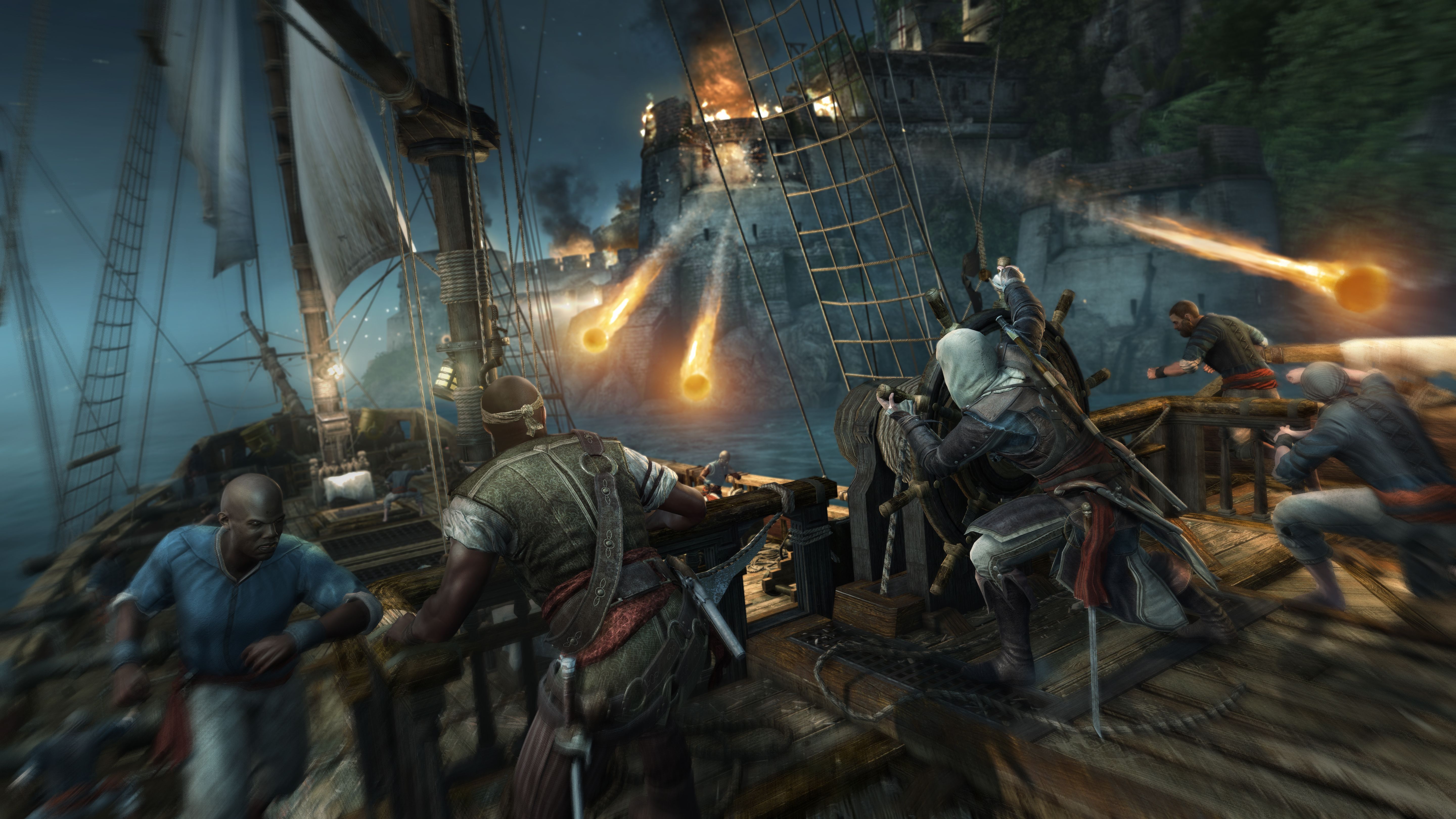 assassins creed 4 black flag ship combat Wallpapers