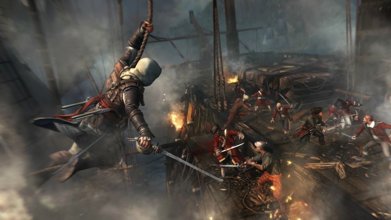 assassins creed 4 black flag ship combat Wallpapers