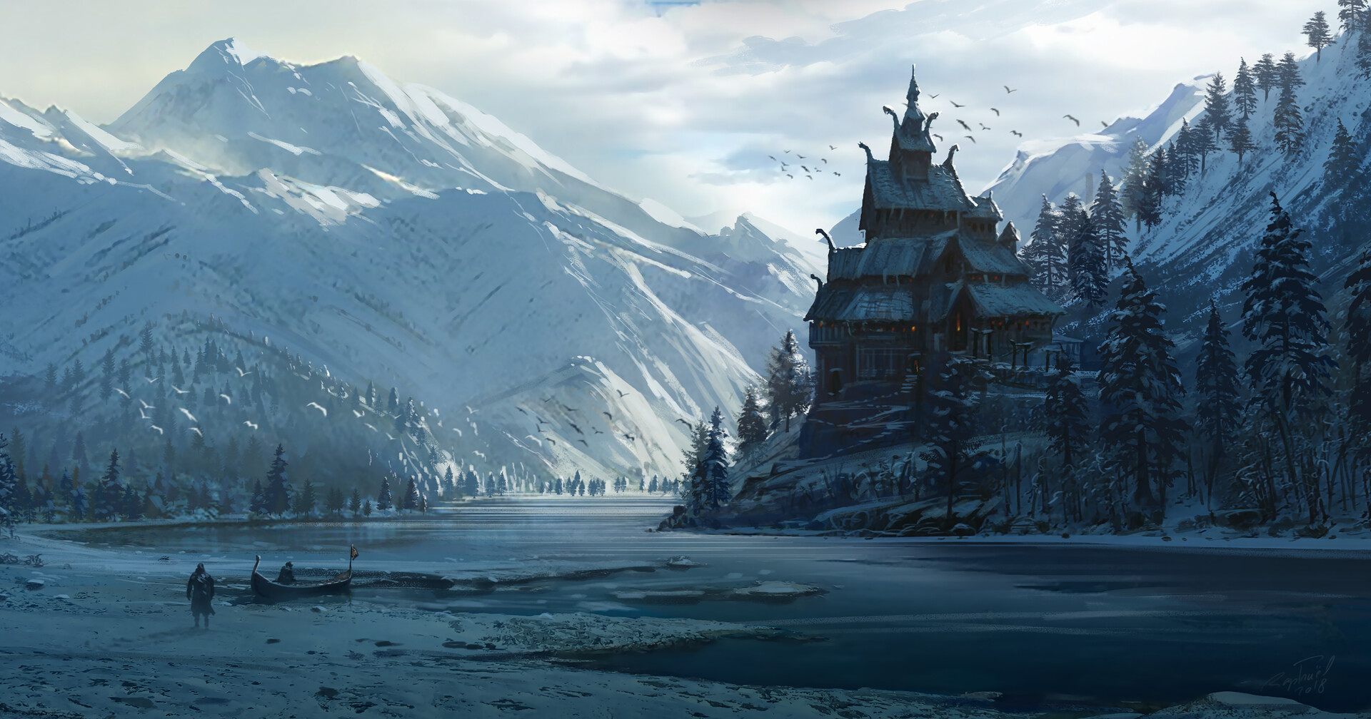 Assassins Creed Valhalla Winter Wallpapers