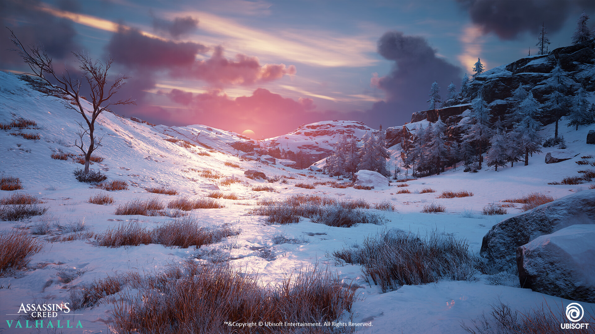 Assassins Creed Valhalla Winter Wallpapers