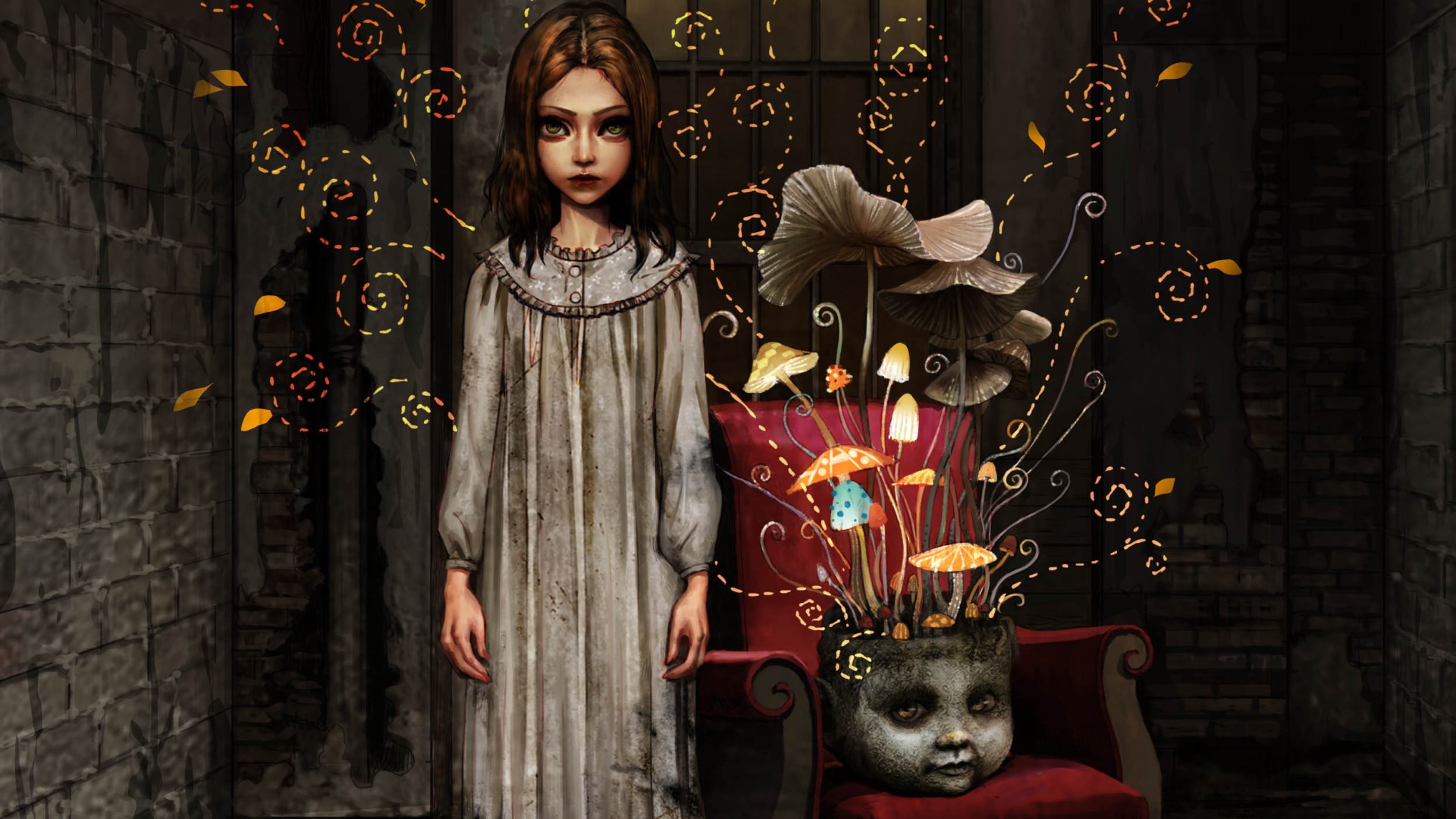 Алиса играет дома. Alice Asylum.