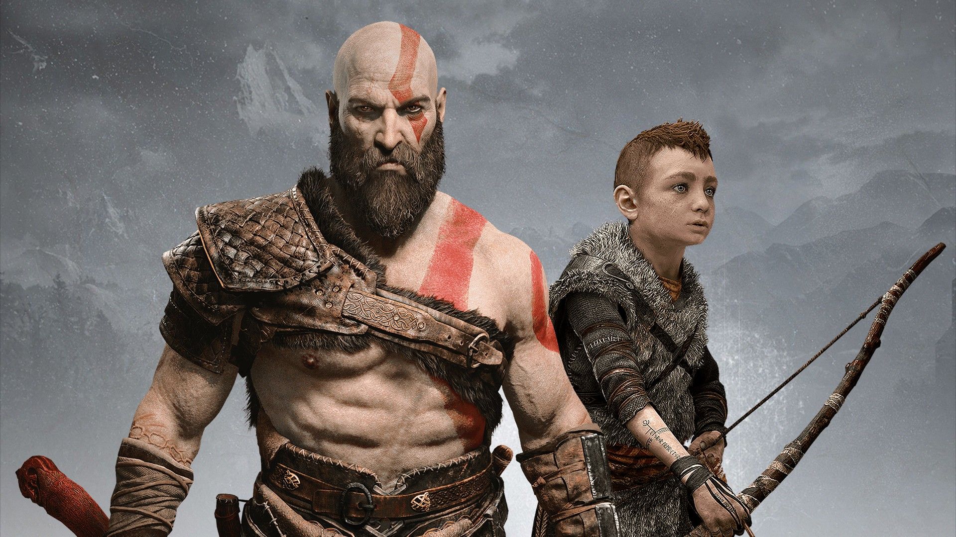 Atreus in God of War Ragnarok Wallpapers