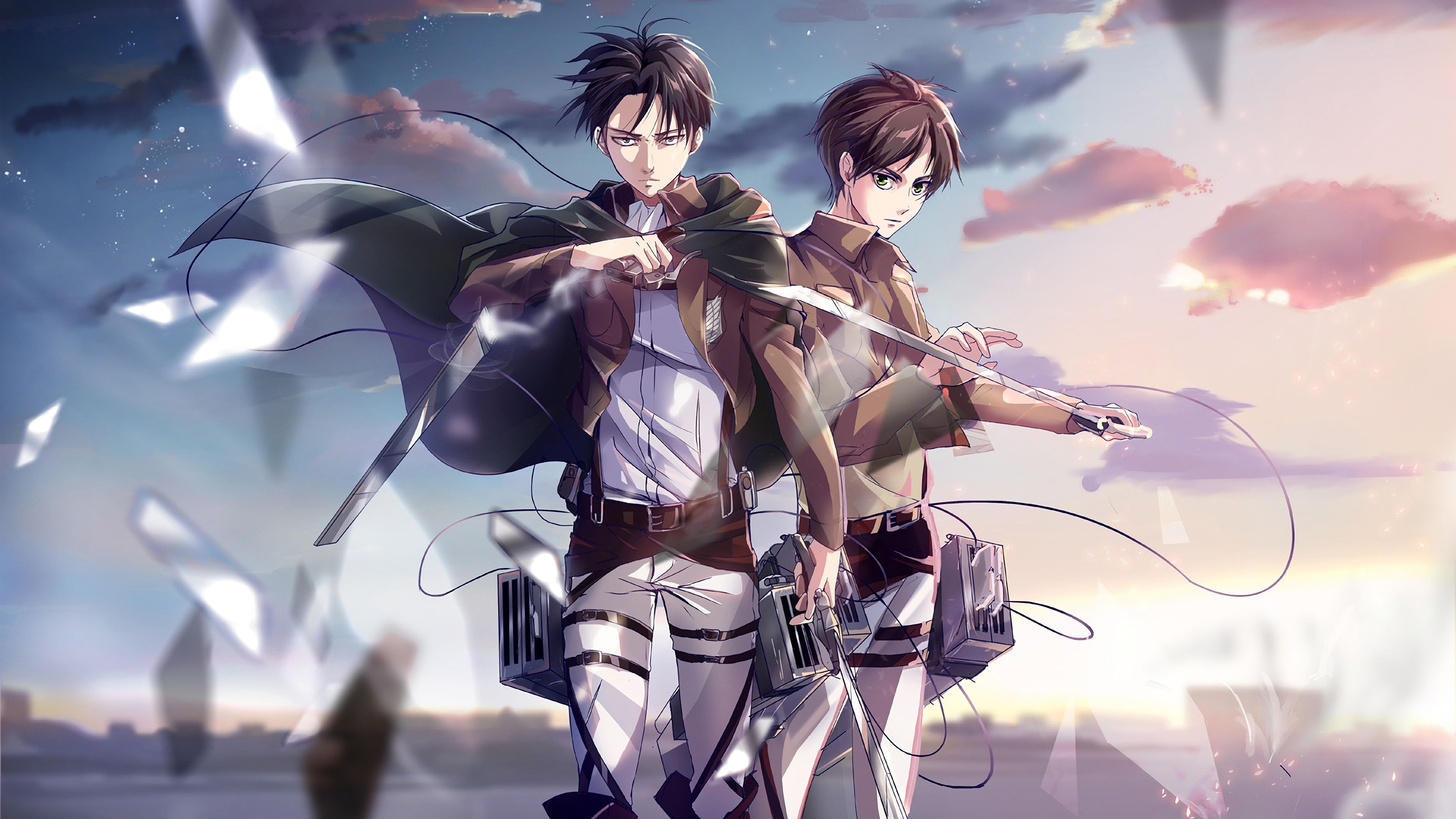 attack on titan anime 4k Wallpapers